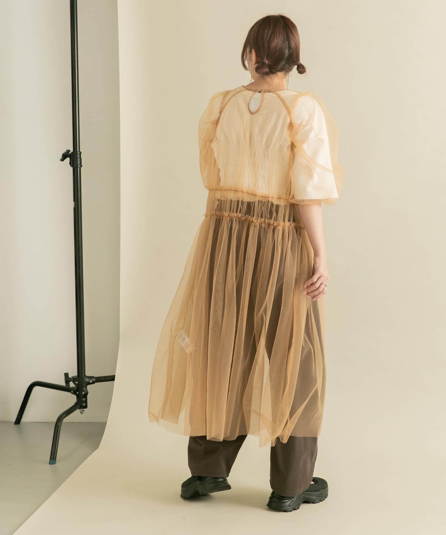 身長：160cm サイズ：one