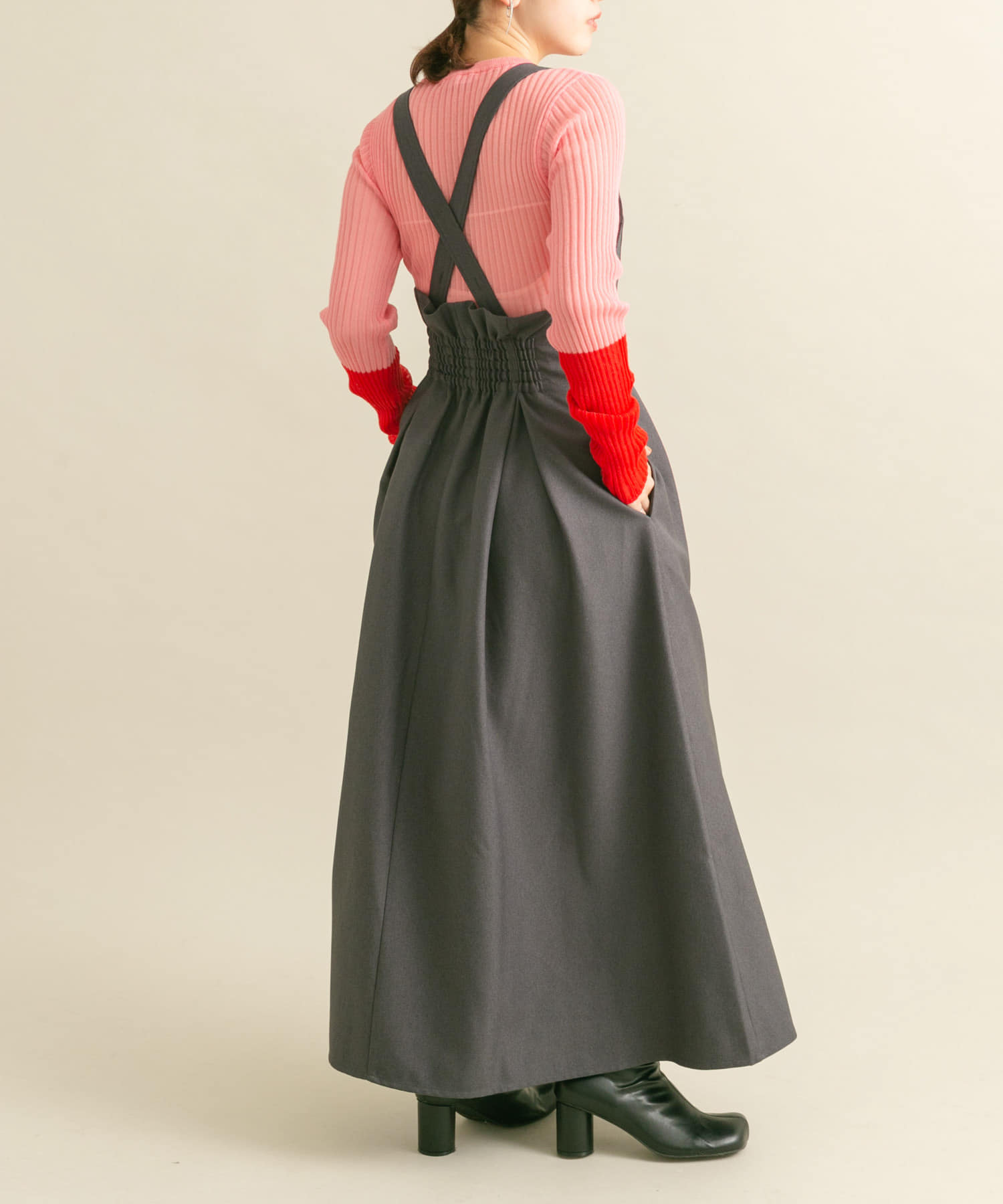 身長：160cm サイズ：one