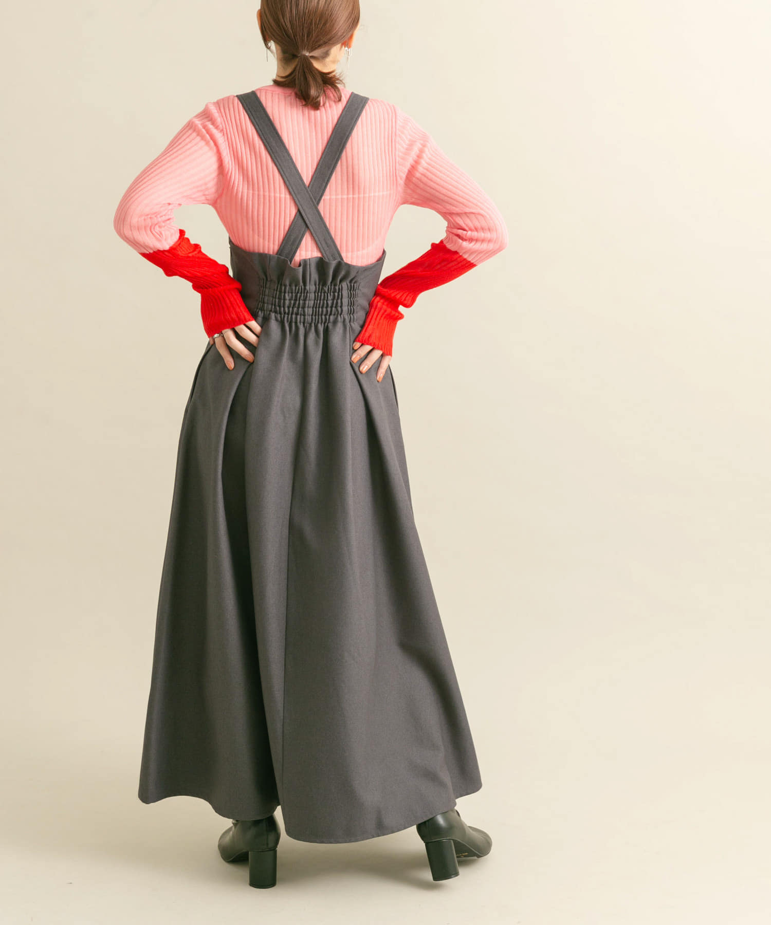 身長：160cm サイズ：one