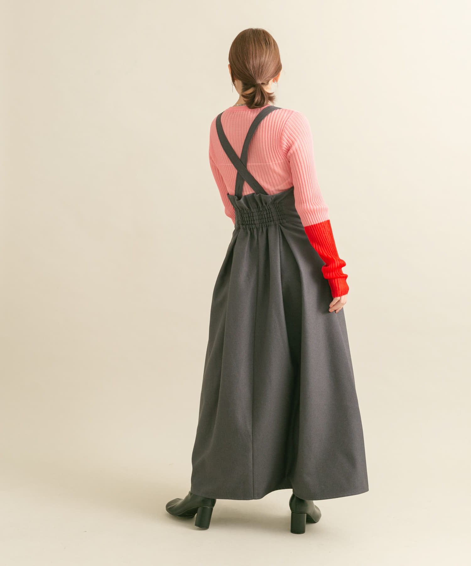 身長：160cm サイズ：one