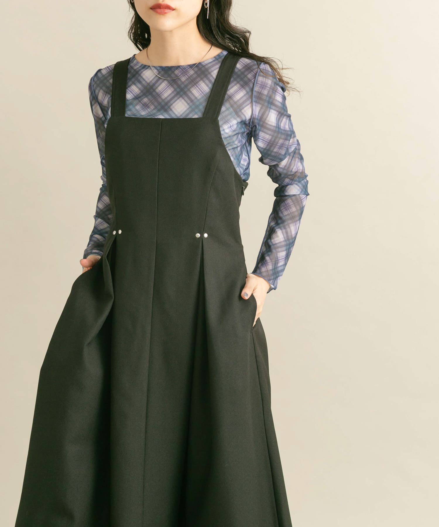 身長：160cm サイズ：one