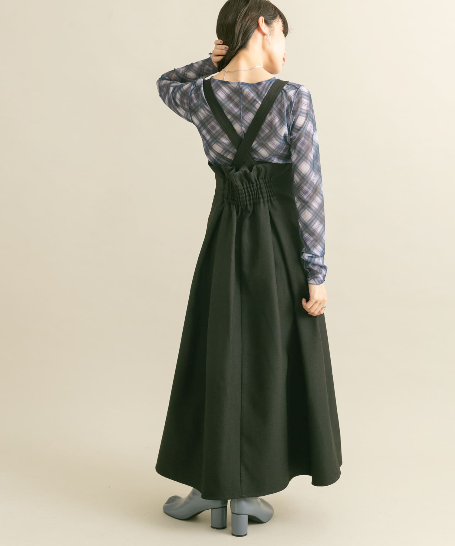 身長：160cm サイズ：one