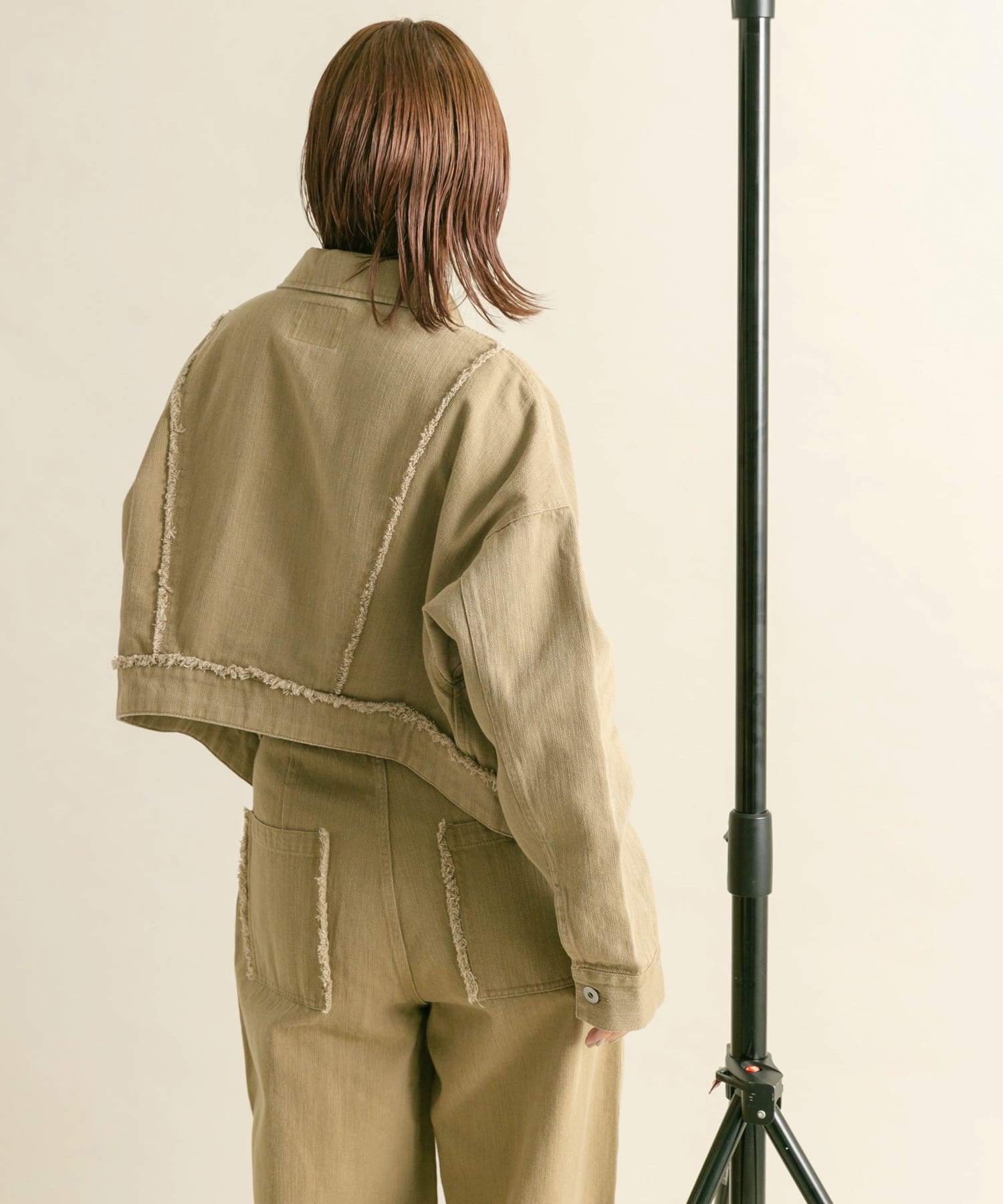 身長：160cm サイズ：one