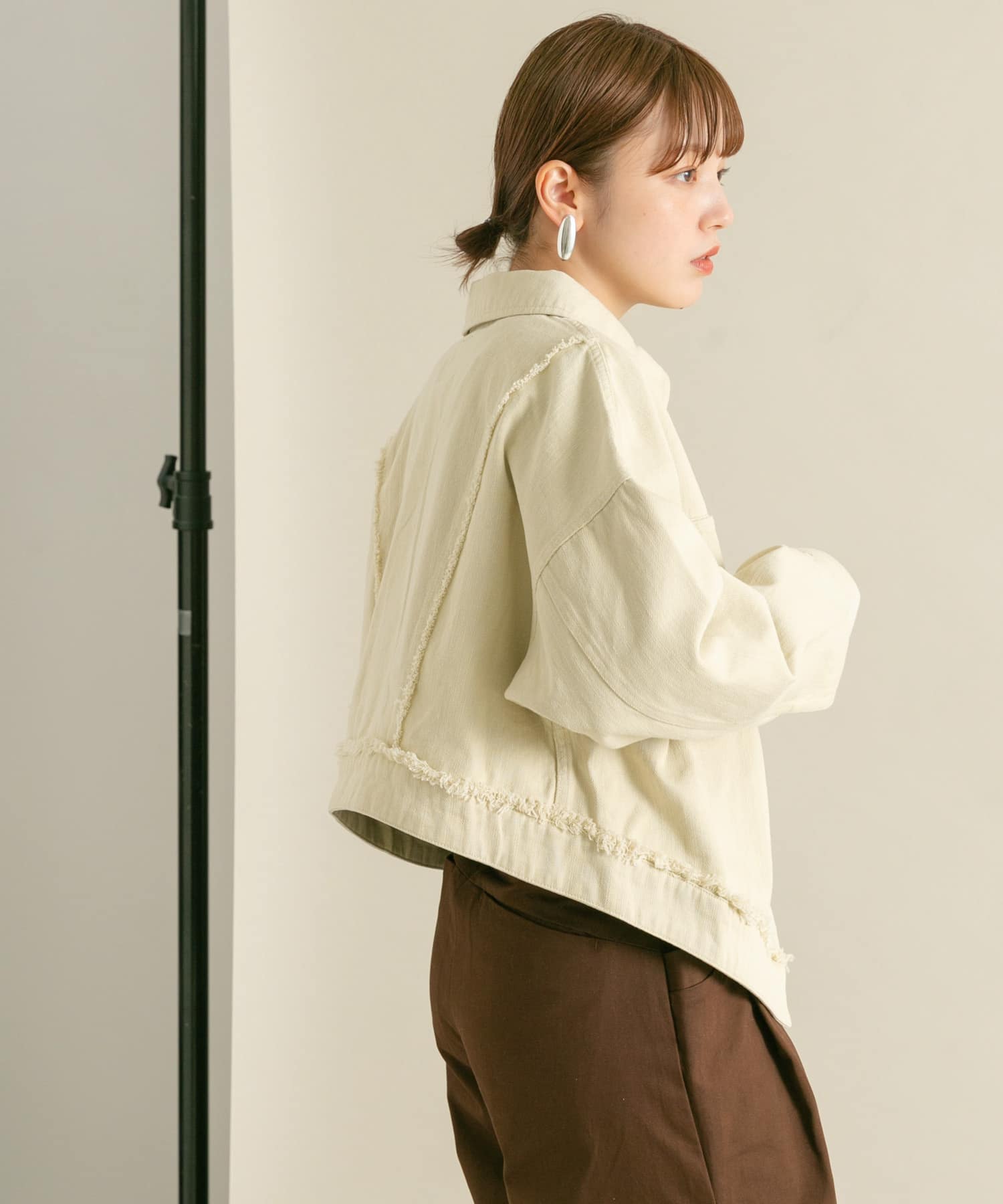 身長：160cm サイズ：one