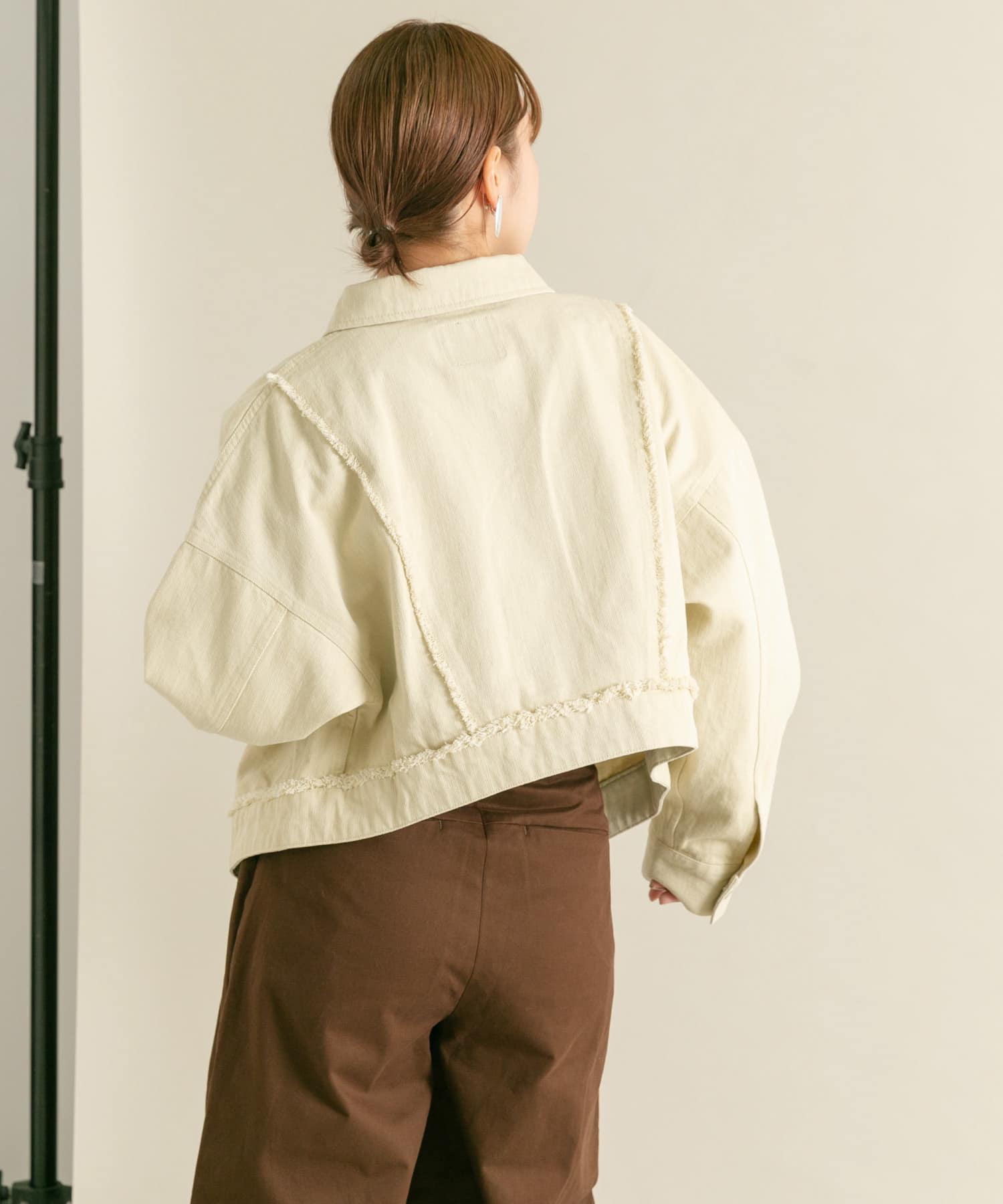 身長：160cm サイズ：one