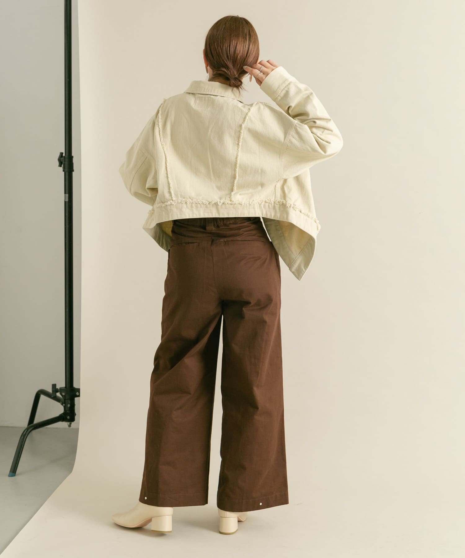 身長：160cm サイズ：one