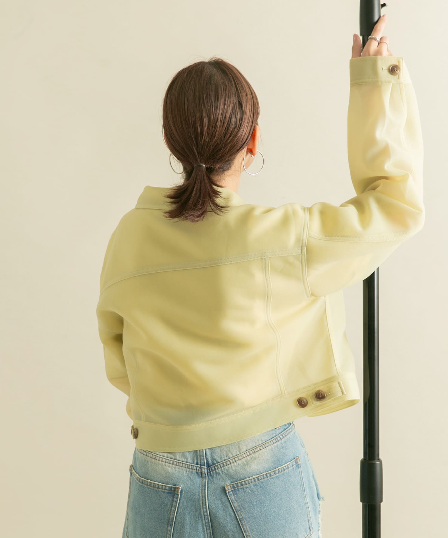 身長：160cm サイズ：one