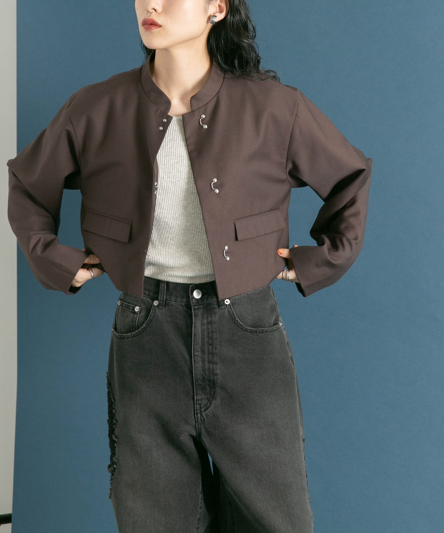 身長：160cm サイズ：one