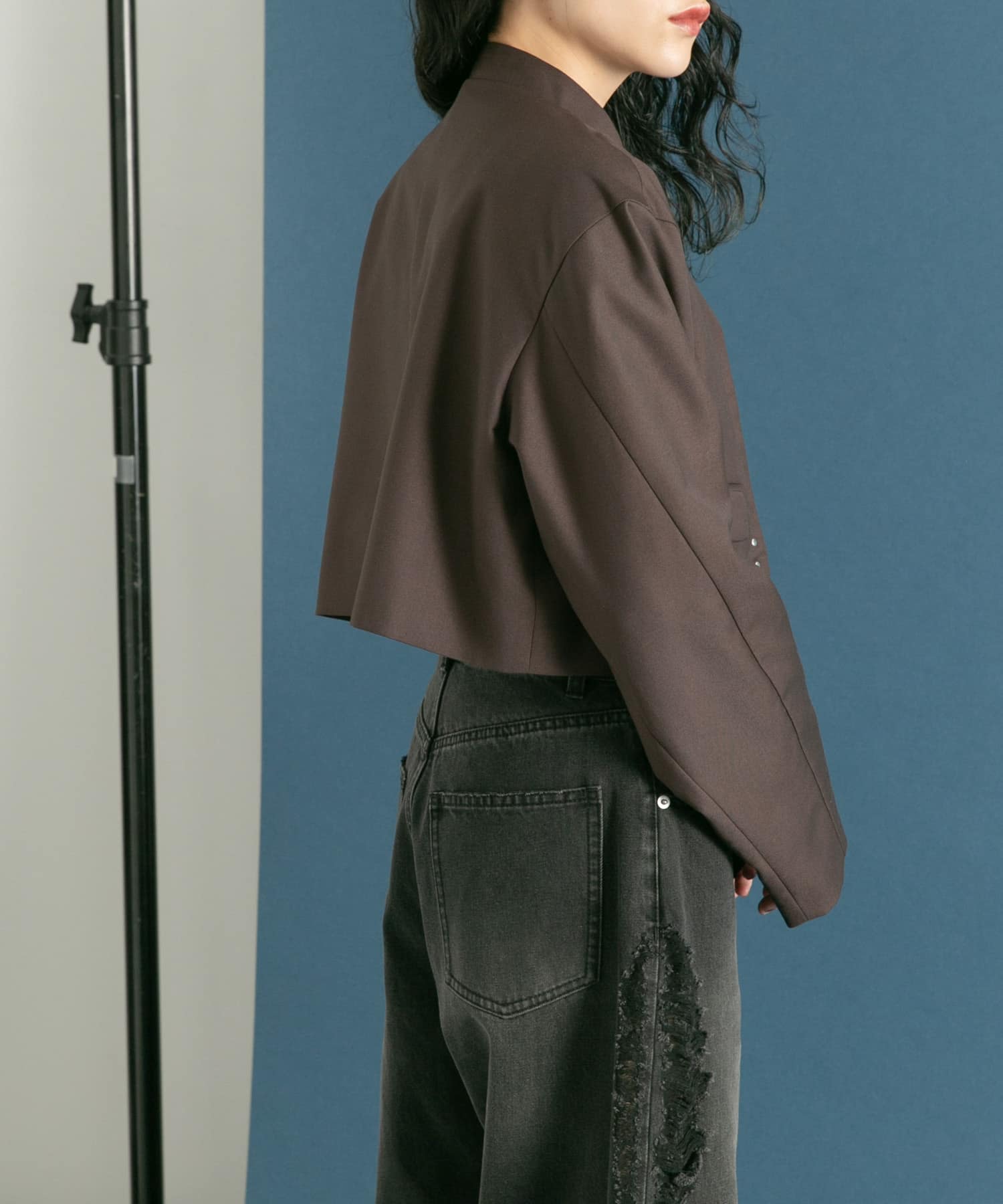 身長：160cm サイズ：one