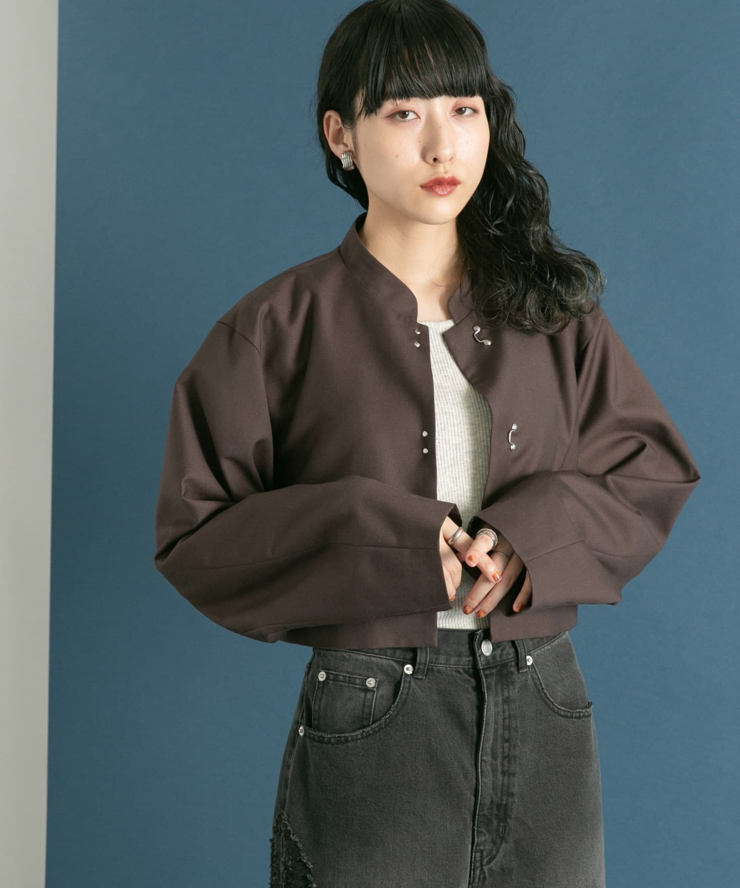 身長：160cm サイズ：one