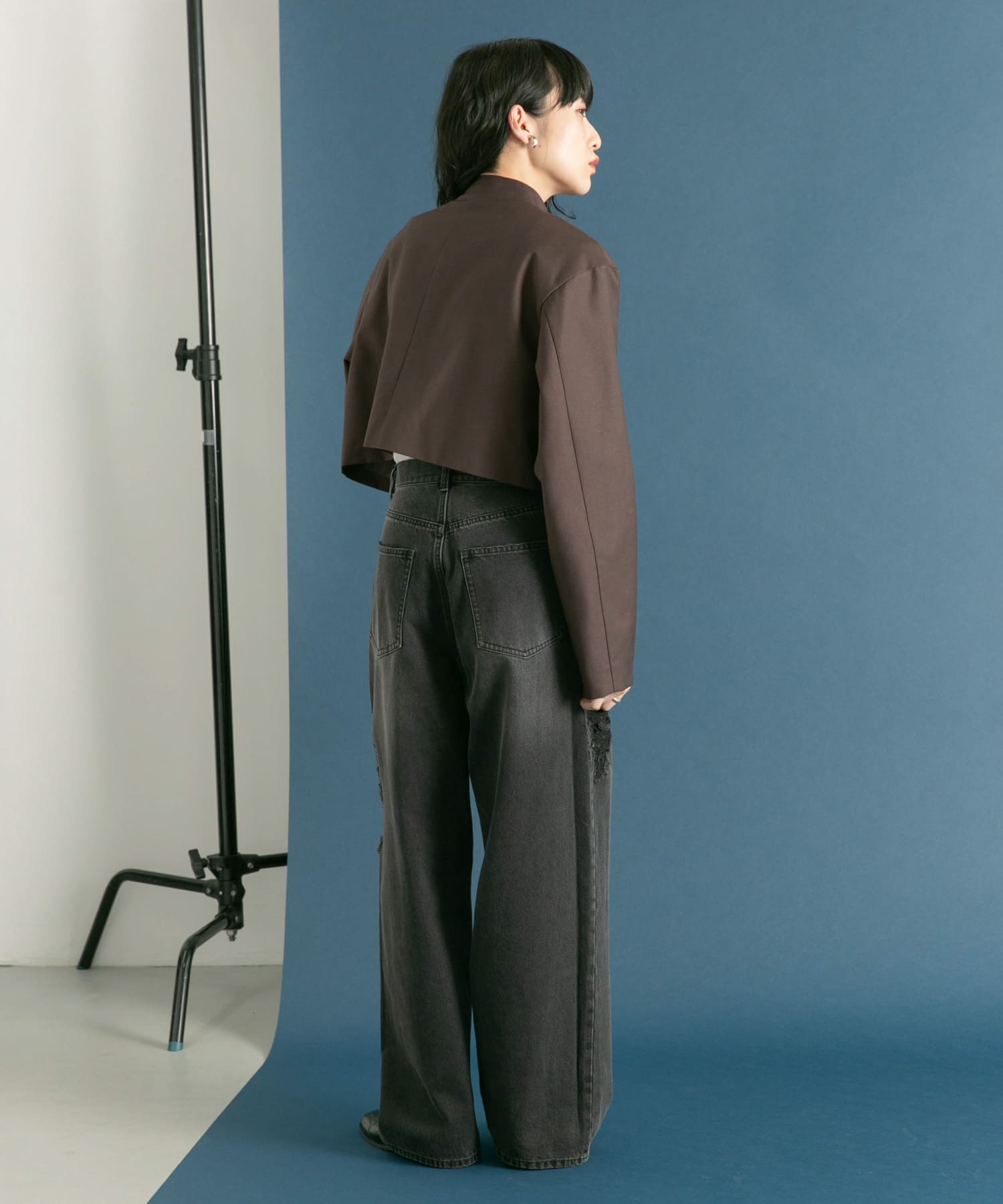 身長：160cm サイズ：one