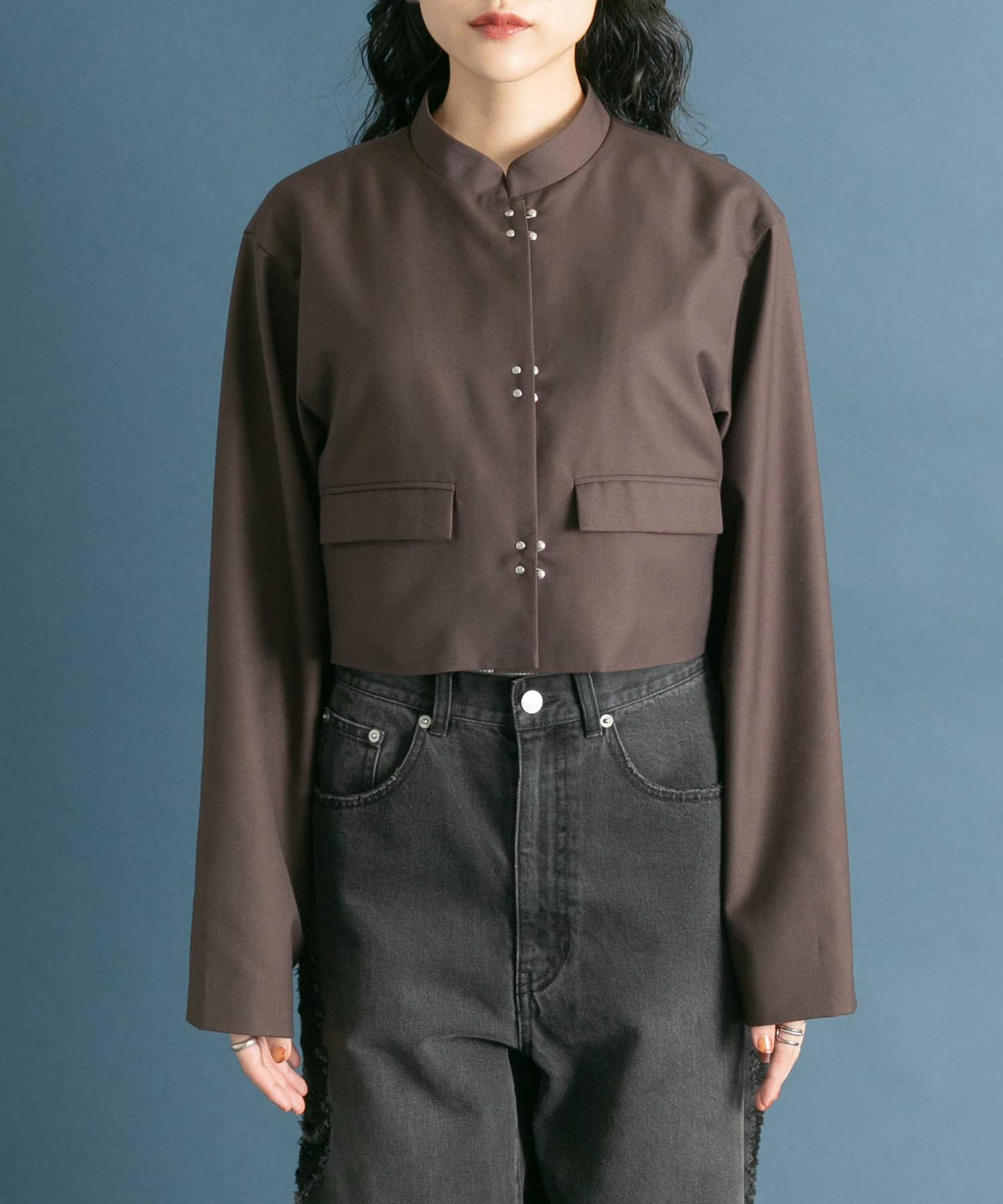 身長：160cm サイズ：one