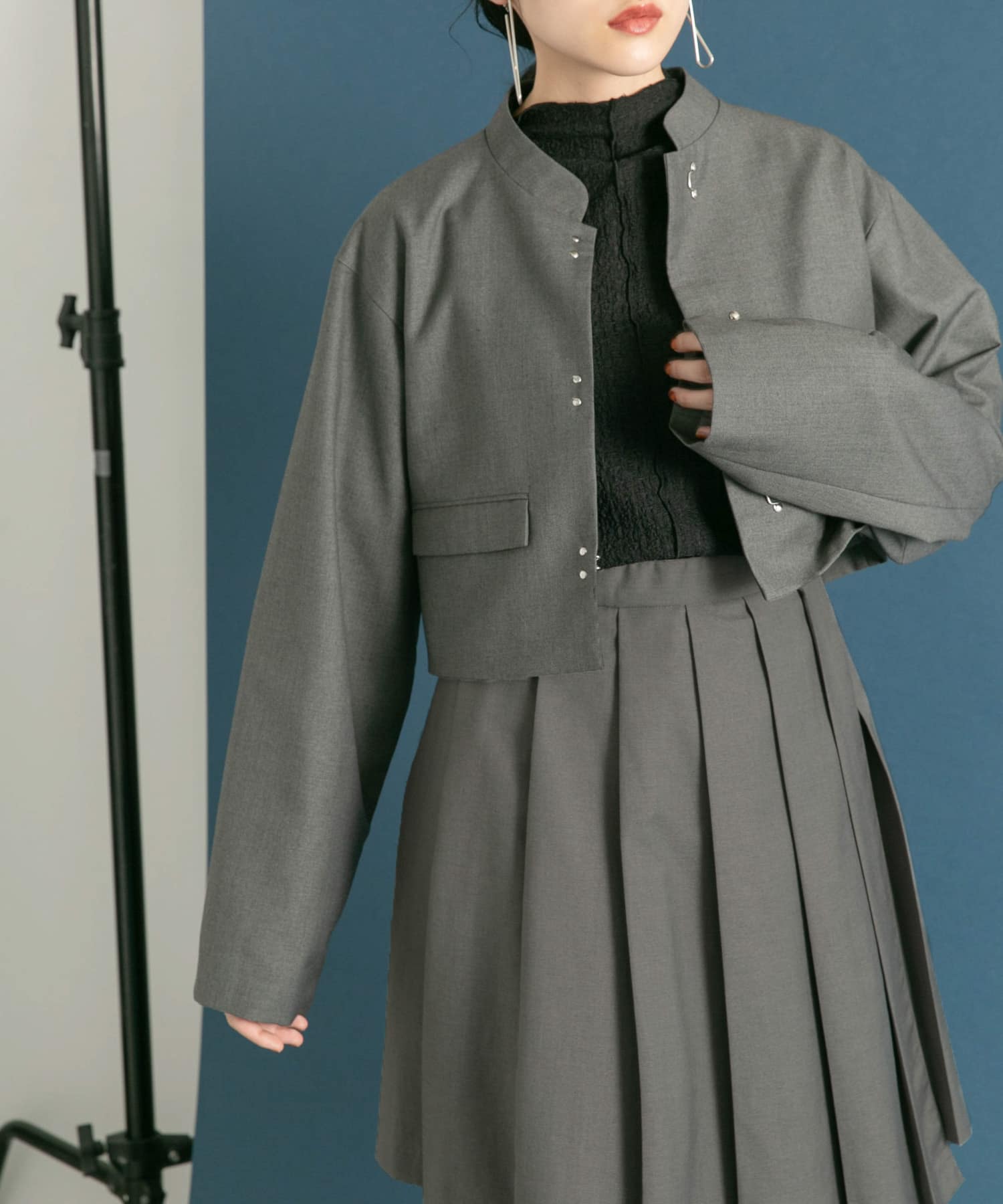 クロップドホックジャケット(one GRAY): アウター｜URBAN RESEARCH公式