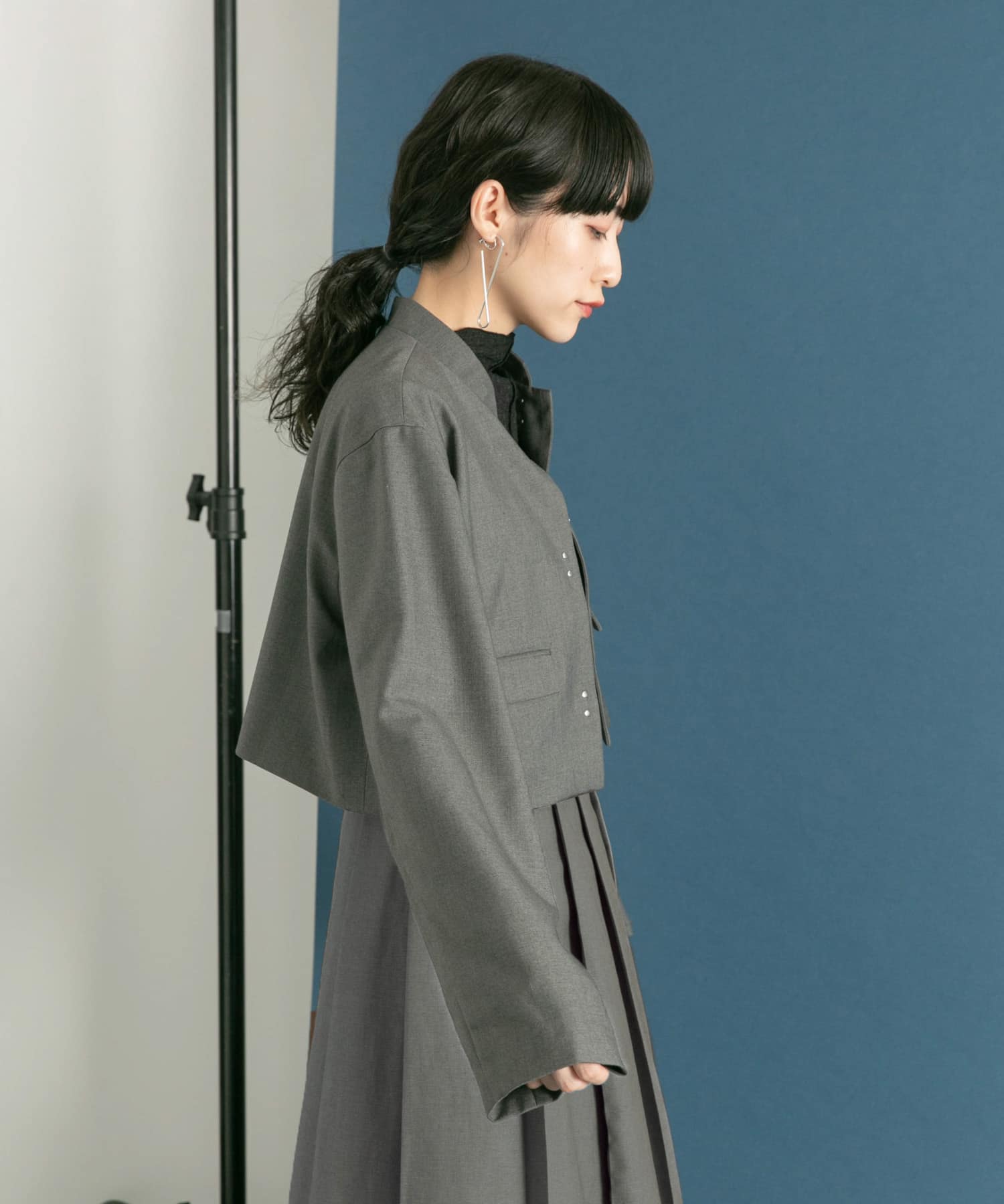身長：160cm サイズ：one