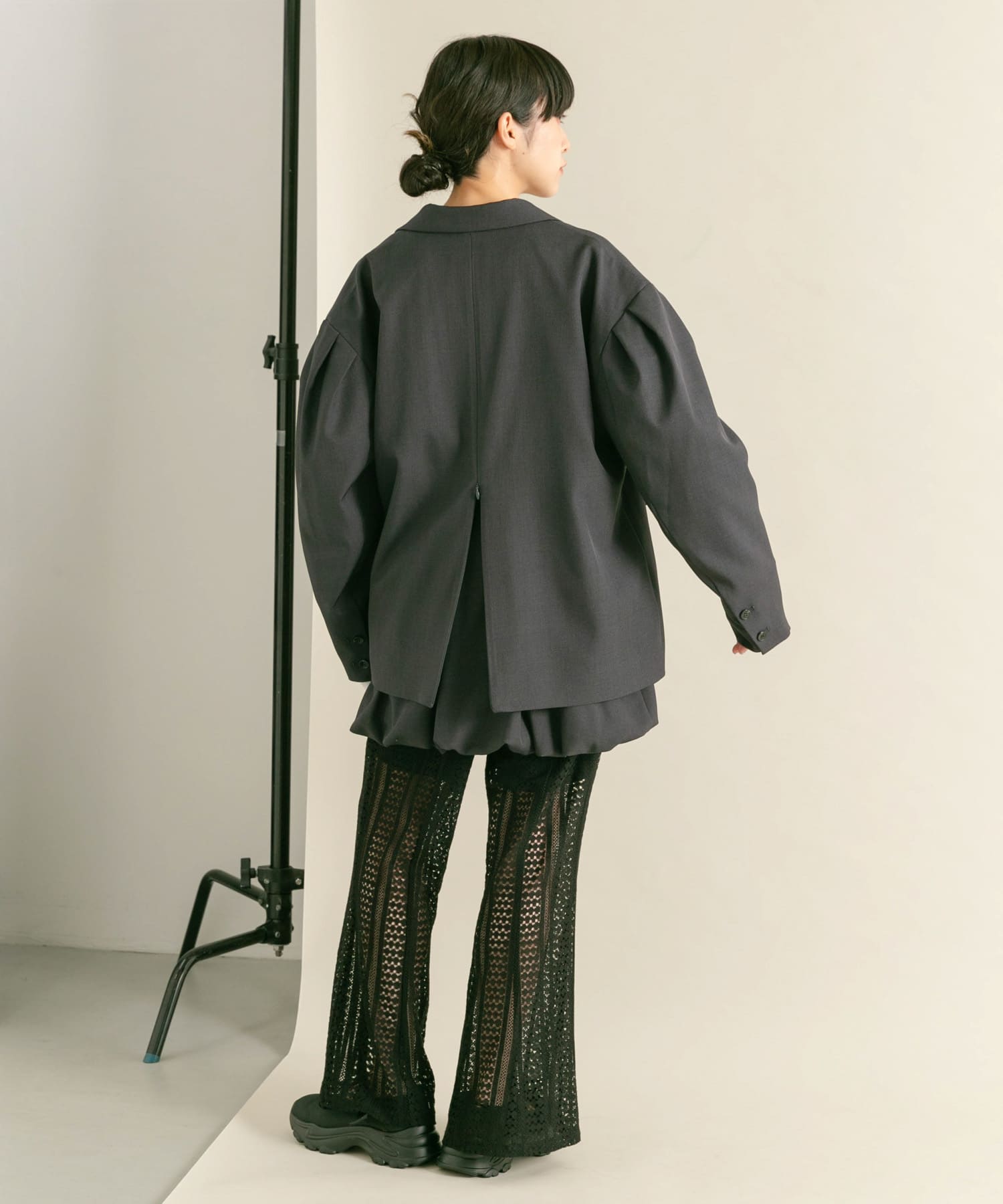 身長：160cm サイズ：one