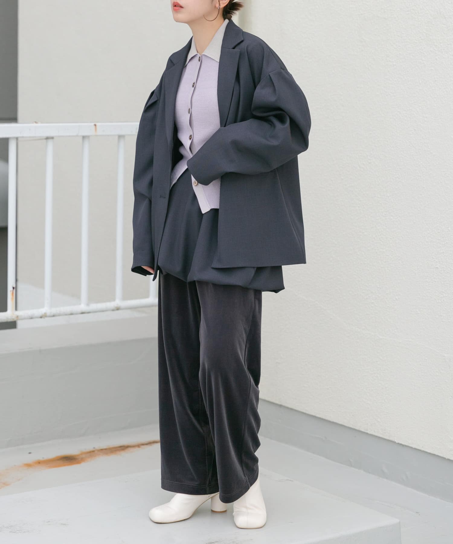 身長：160cm サイズ：one