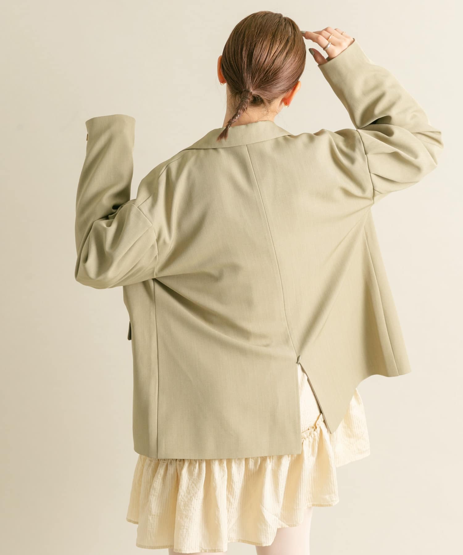 身長：160cm サイズ：one