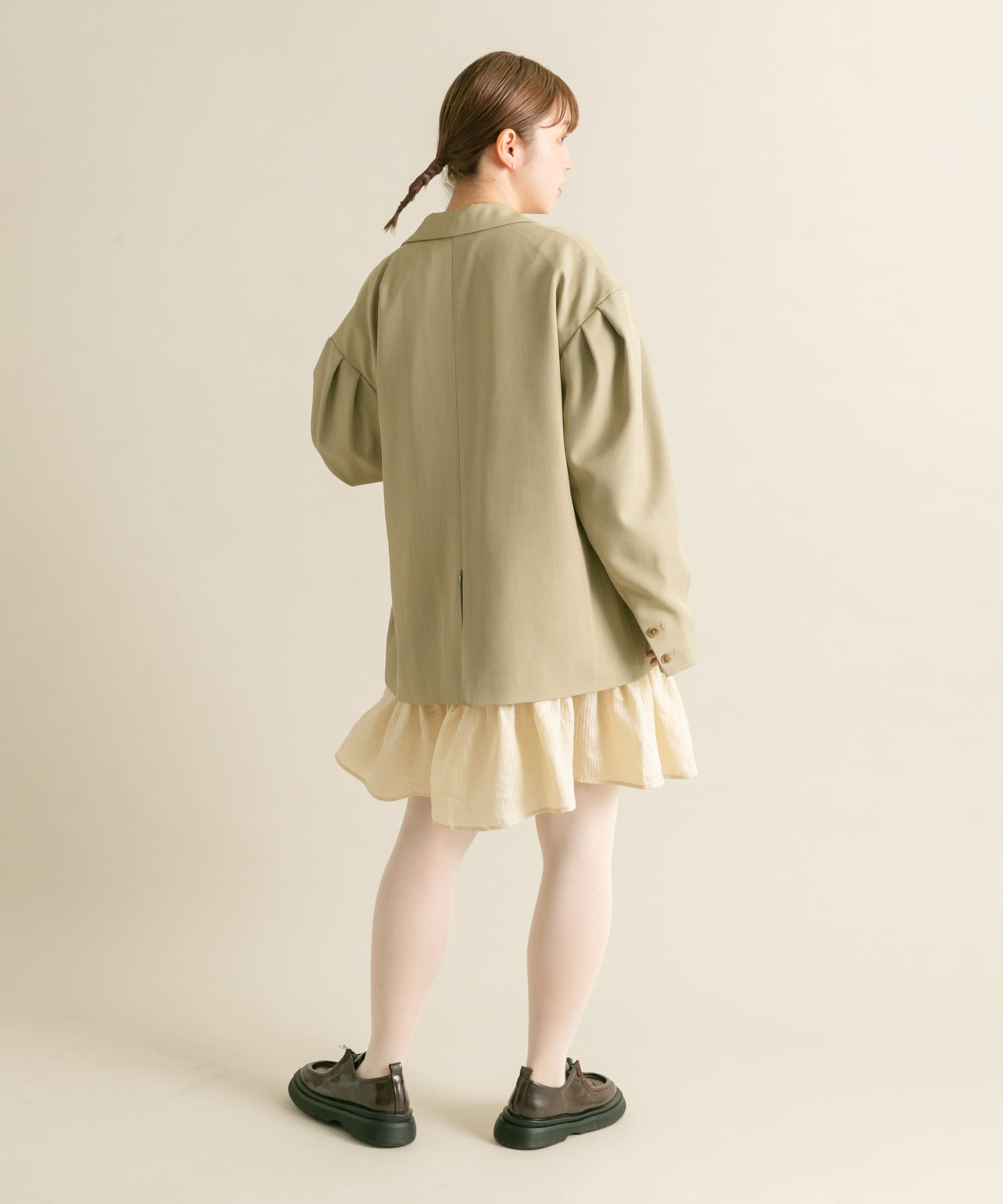 身長：160cm サイズ：one