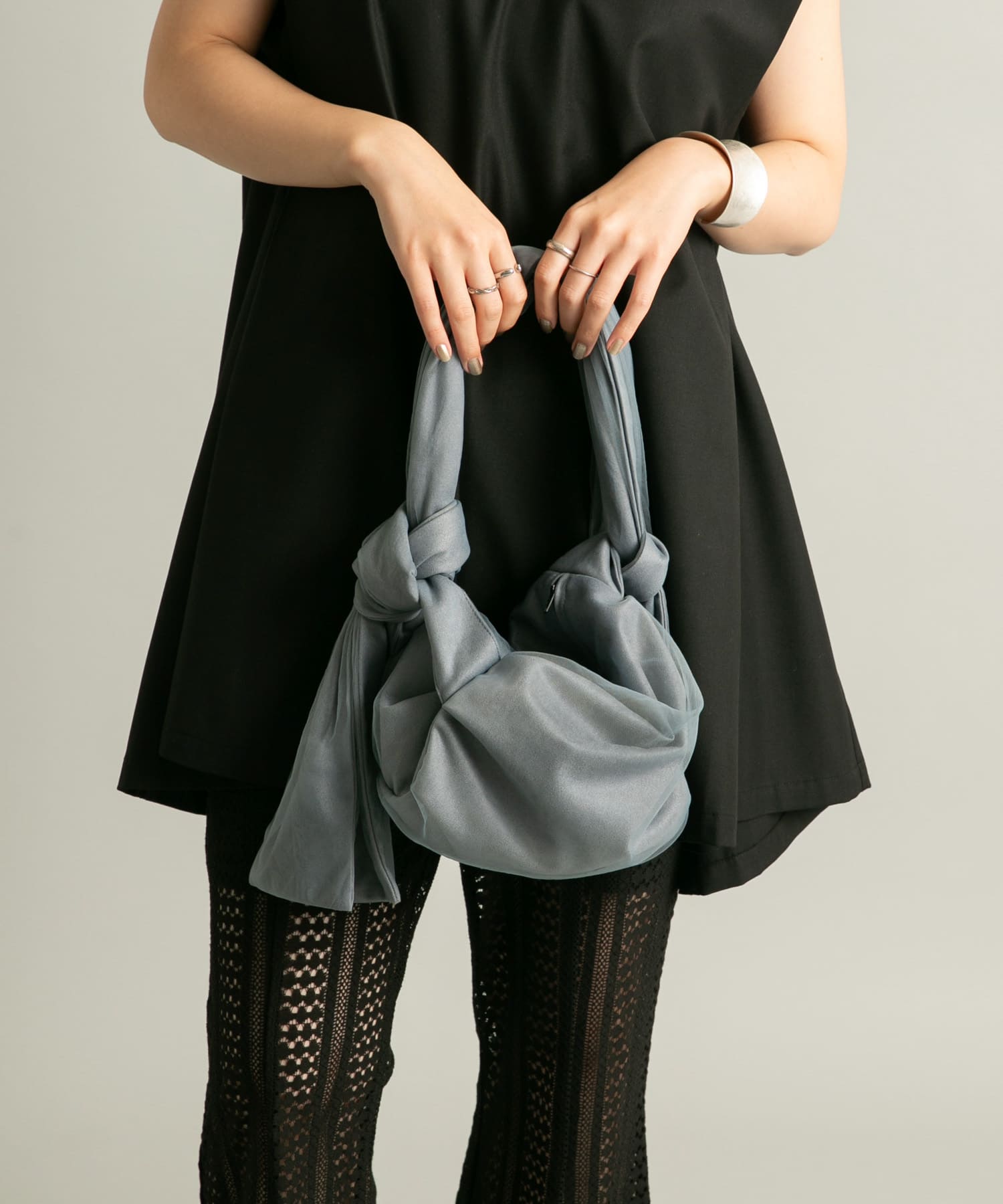 マルチWAYチュールドッキングBAG BLUE GRAY one