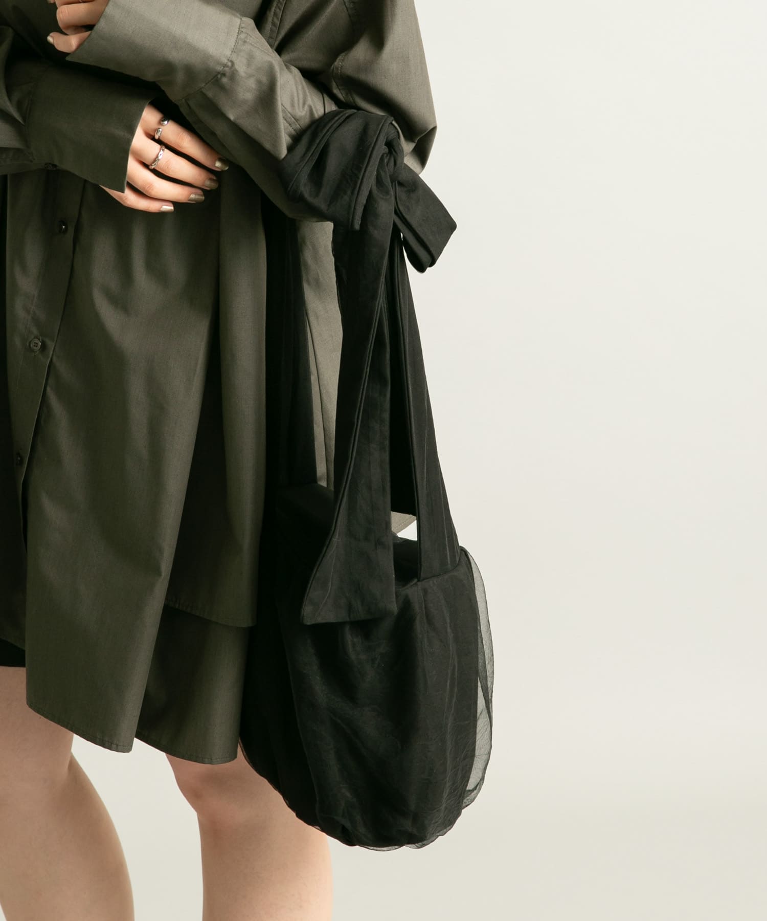 マルチWAYチュールドッキングBAG BLACK one