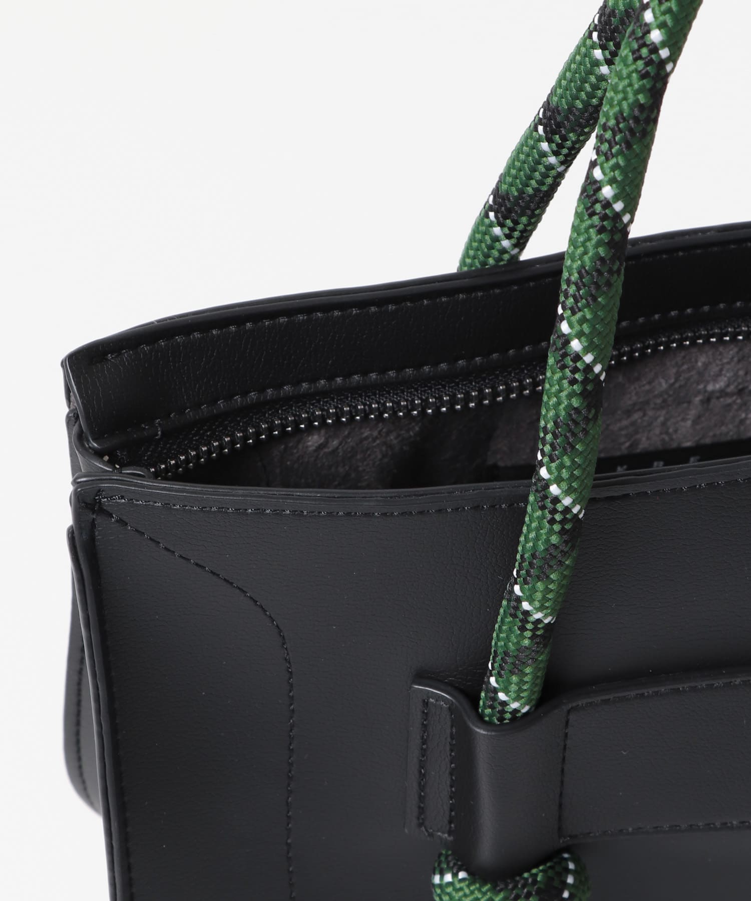 ロープハンドBAG BLACK one
