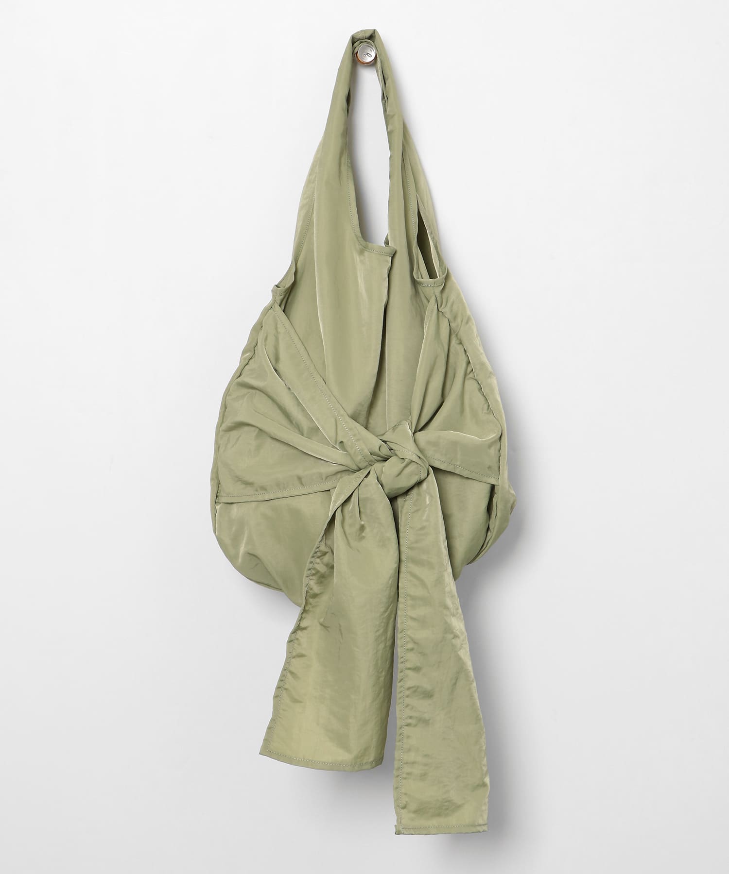 アレンジリボンナイロンBAG KHAKI one