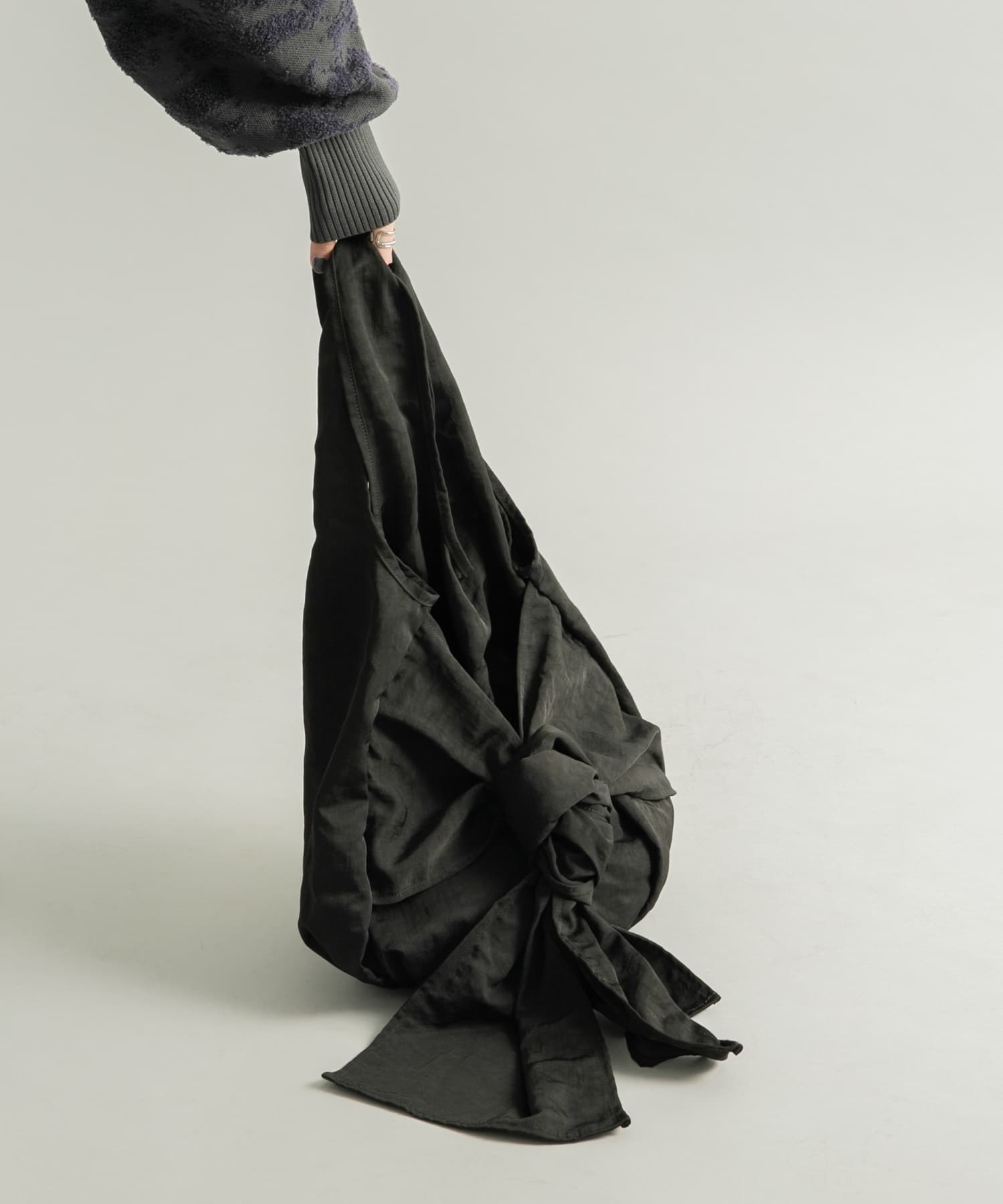 アレンジリボンナイロンBAG BLACK one
