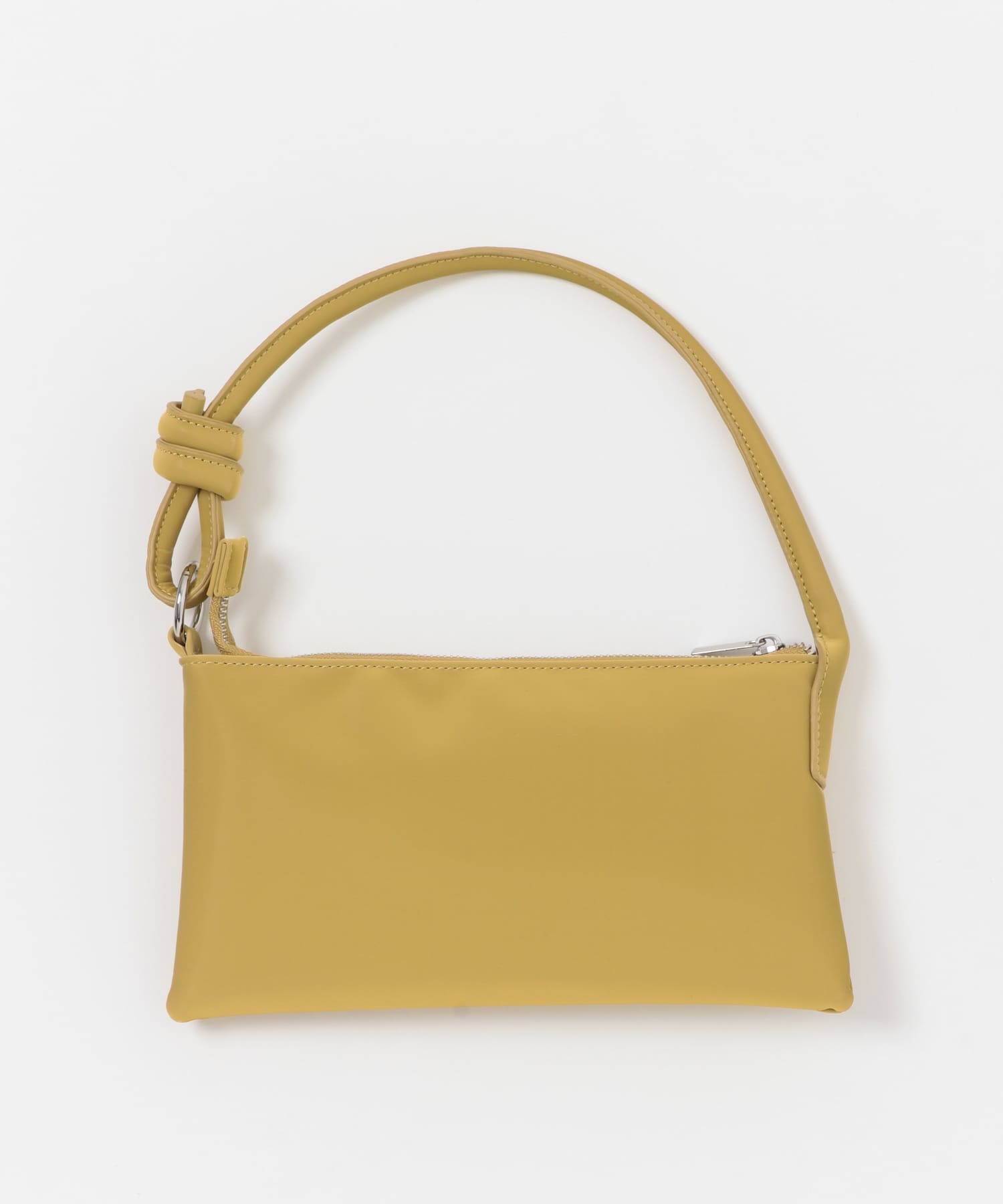 ハンドルデザインショルダーBAG BEIGE one