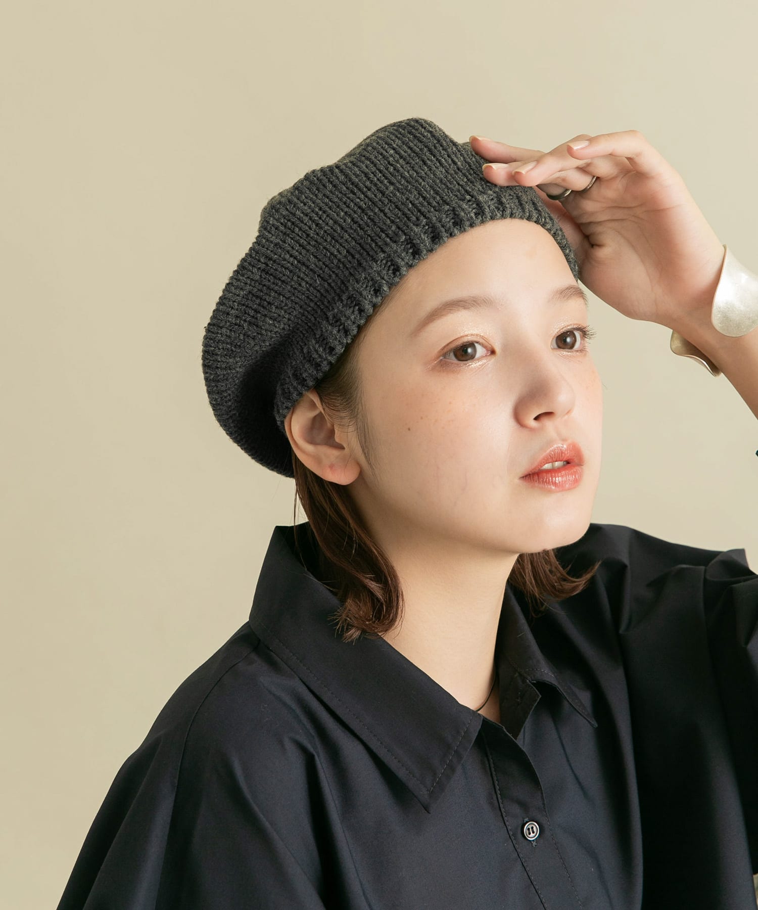 ニットベレー帽(one CHARCOAL): 帽子｜URBAN RESEARCH公式ファッション通販
