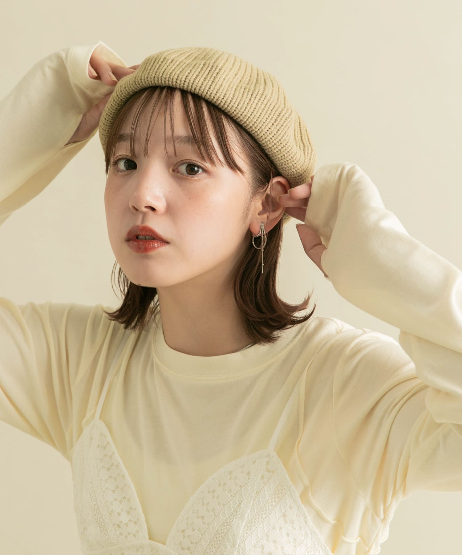 ニットベレー帽(one CHARCOAL): 帽子｜URBAN RESEARCH公式ファッション通販