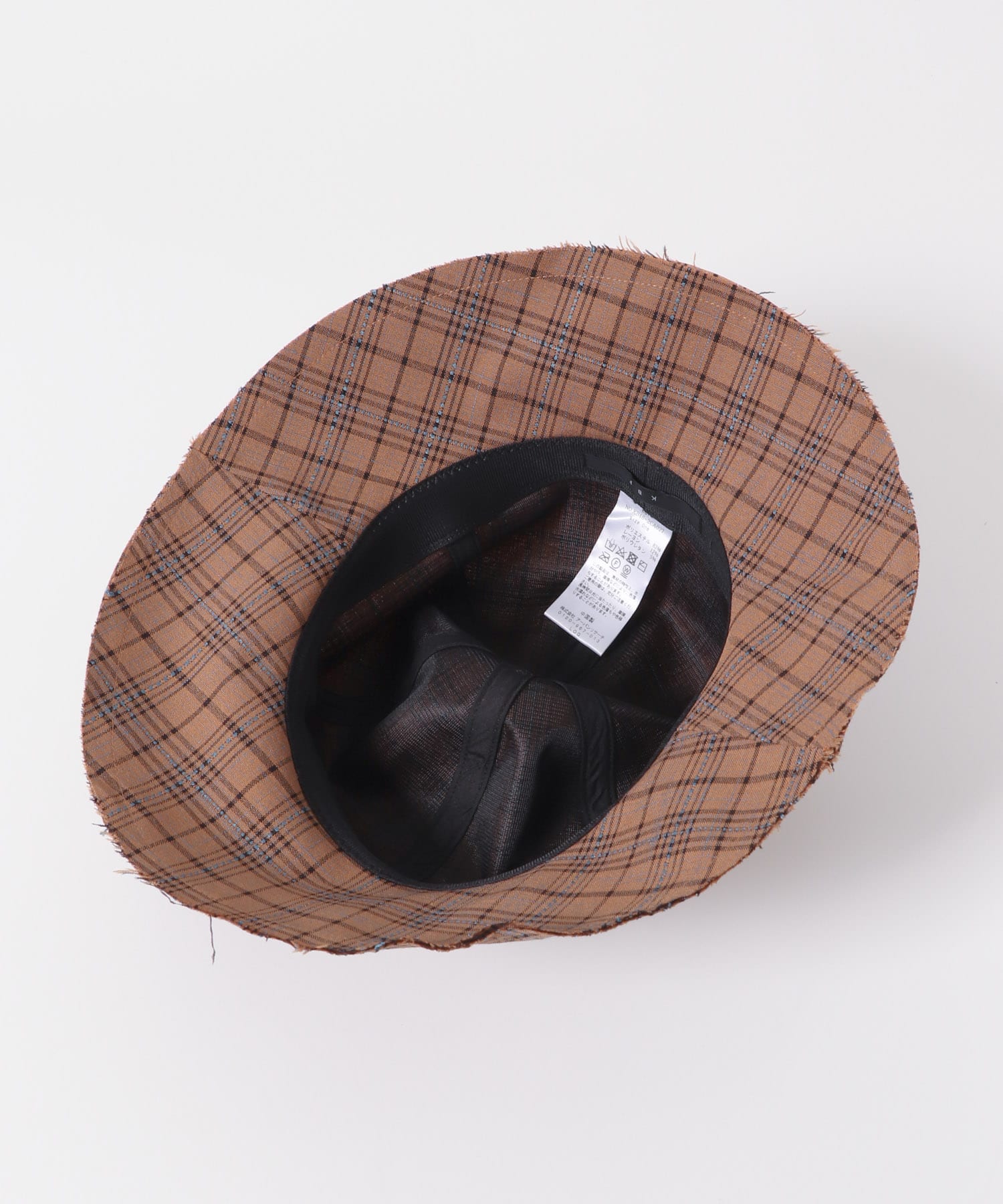 メトロチェックHAT BROWN one