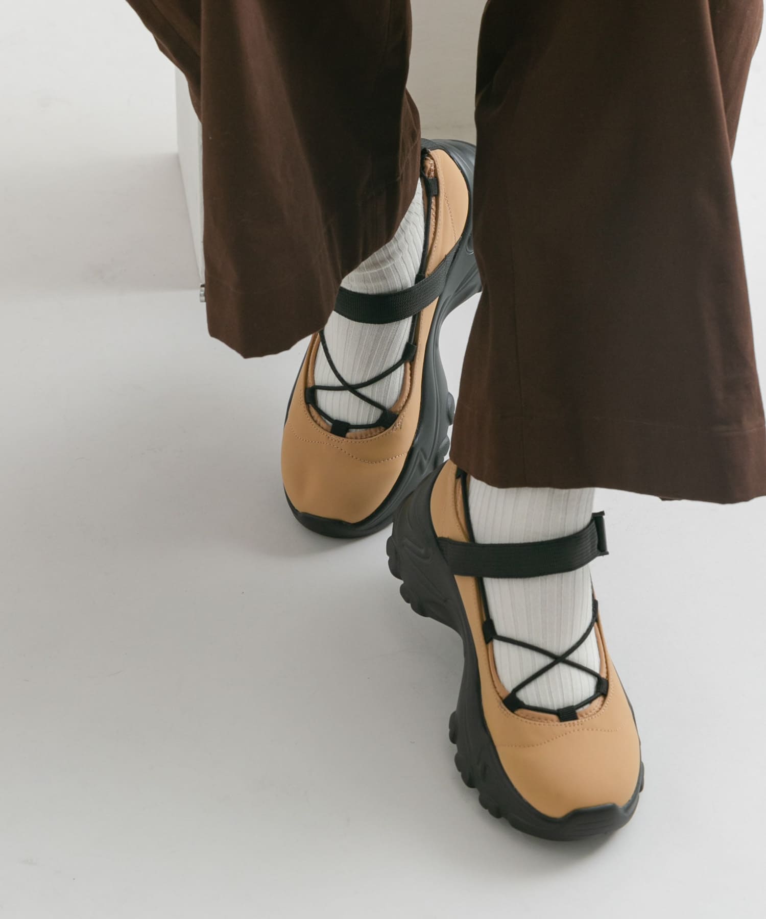 バレエスニーカー BEIGE 36