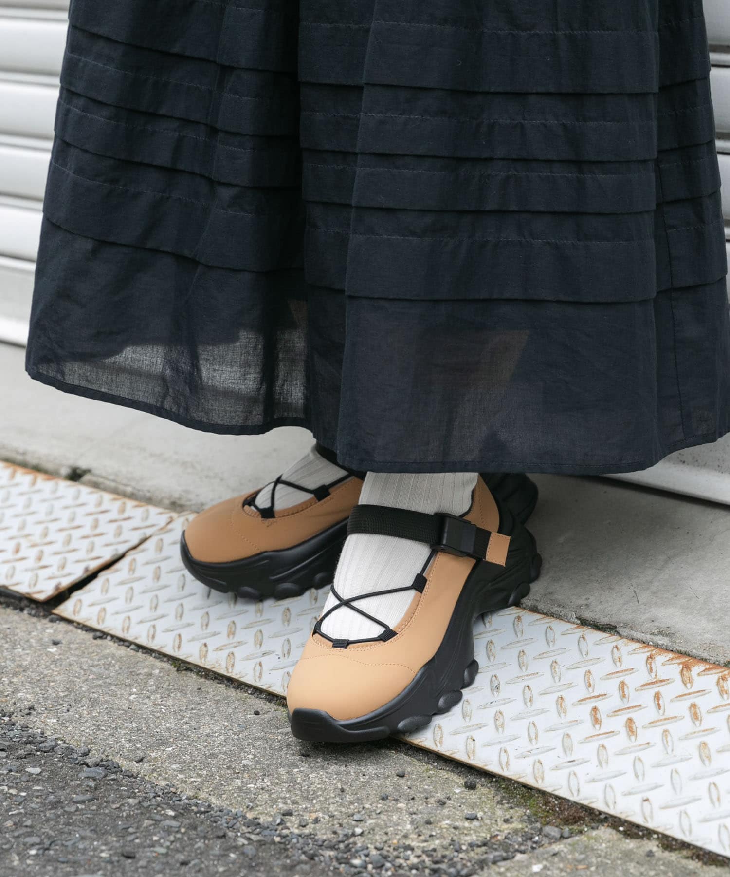 バレエスニーカー BEIGE 36