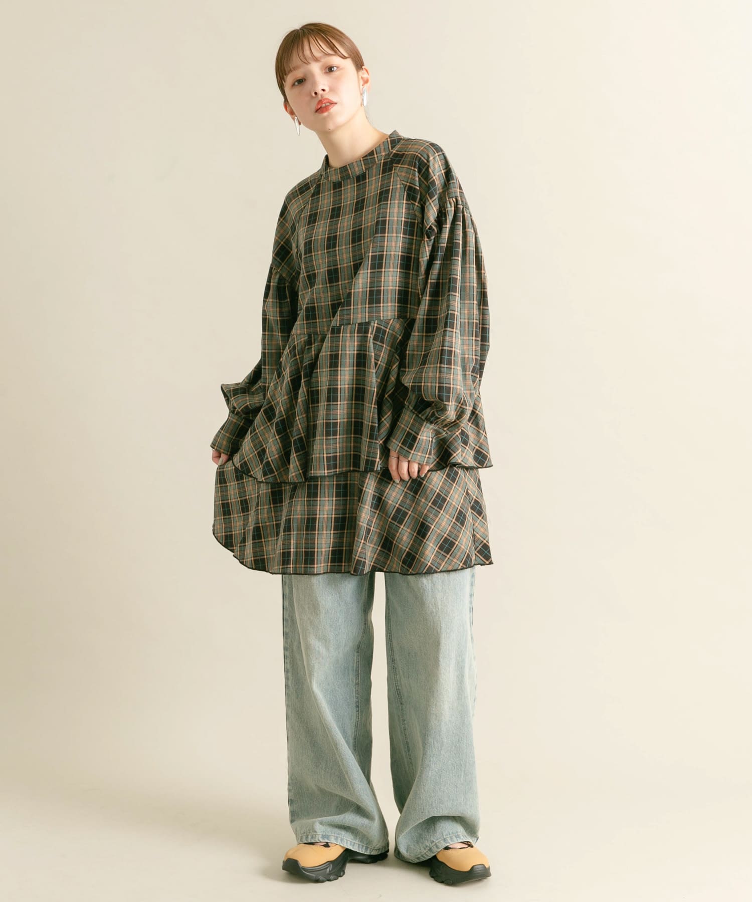 バレエスニーカー BEIGE 36