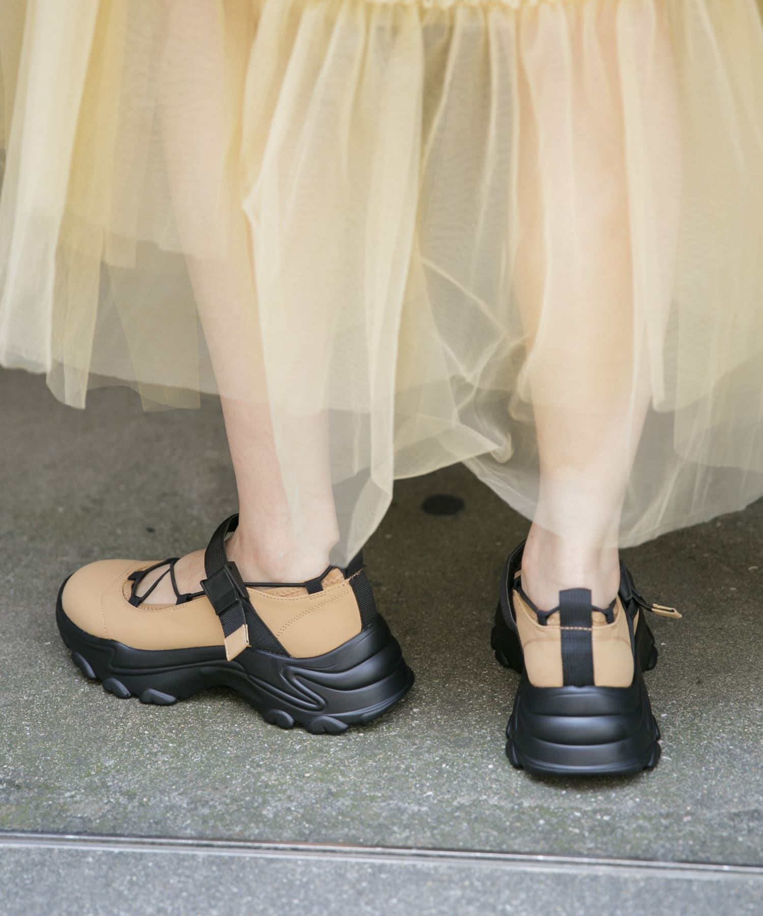 バレエスニーカー BEIGE 37