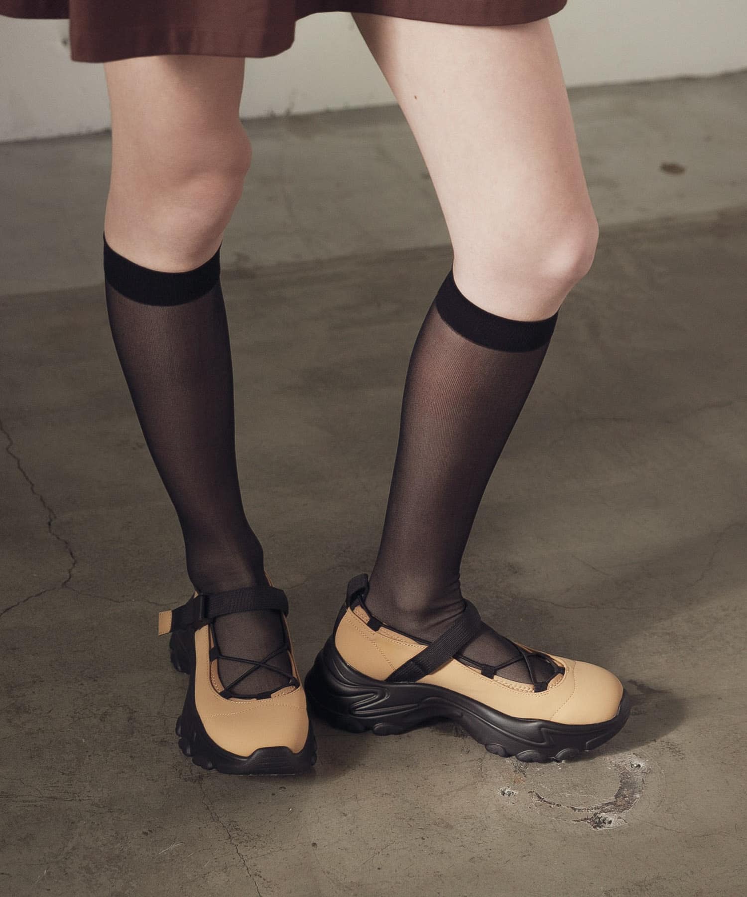 バレエスニーカー BEIGE 38