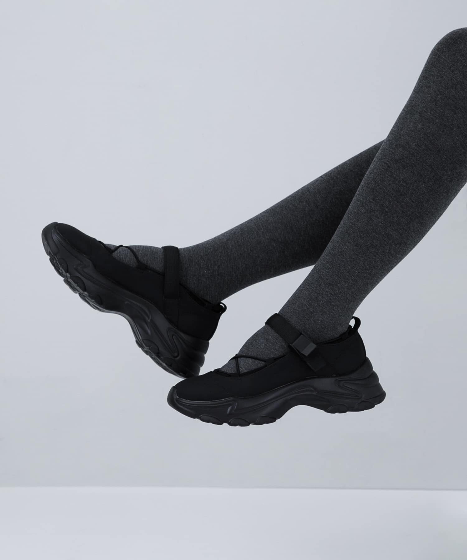 バレエスニーカー BLACK 36