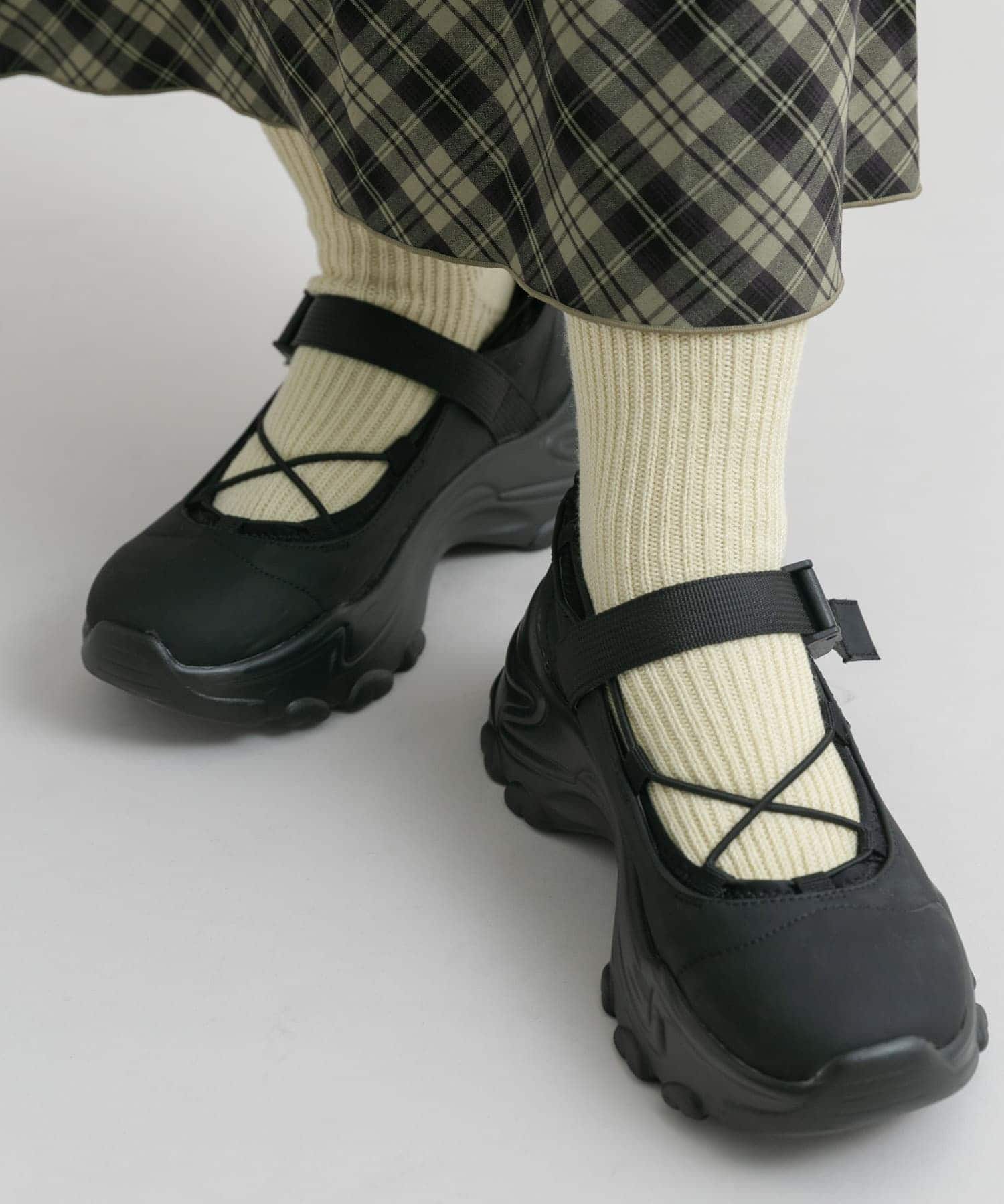 バレエスニーカー BLACK 36