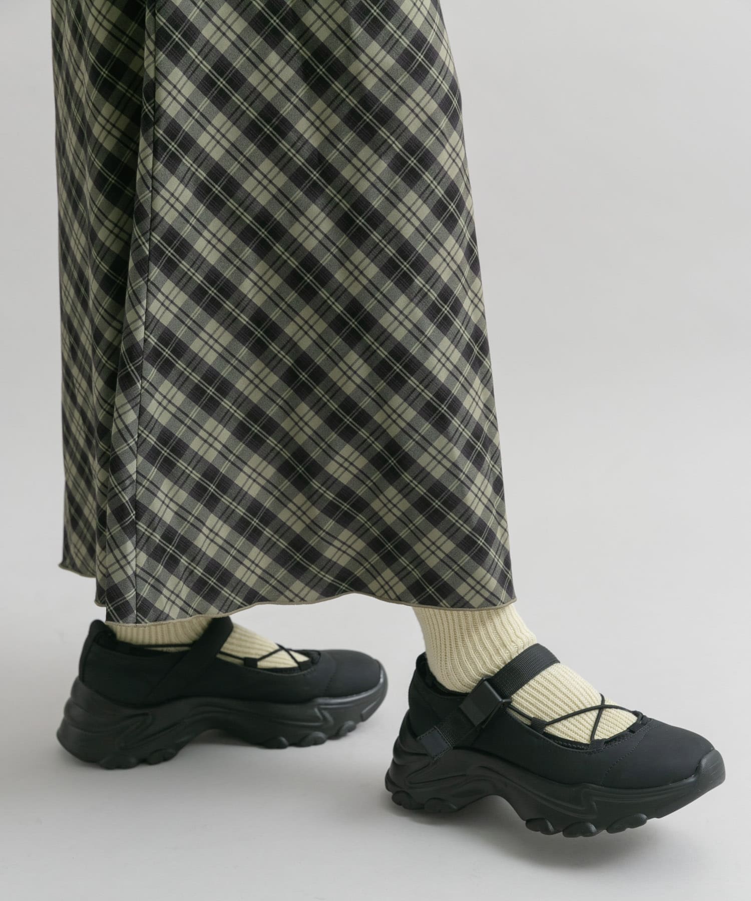 バレエスニーカー BLACK 37