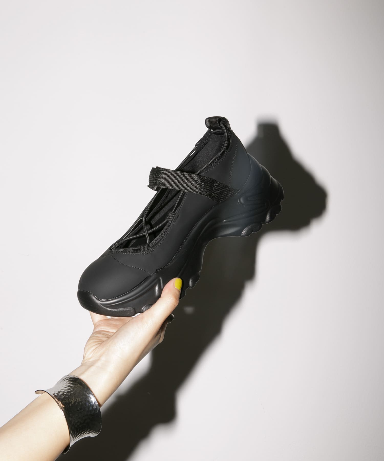 バレエスニーカー BLACK 36