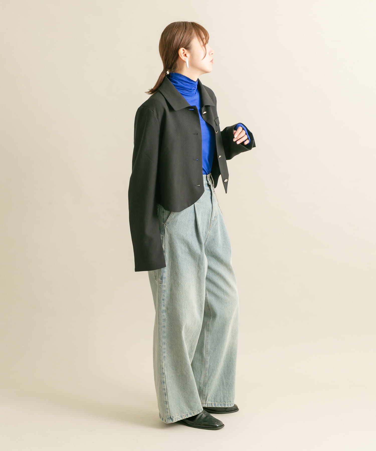 身長：160cm サイズ：one