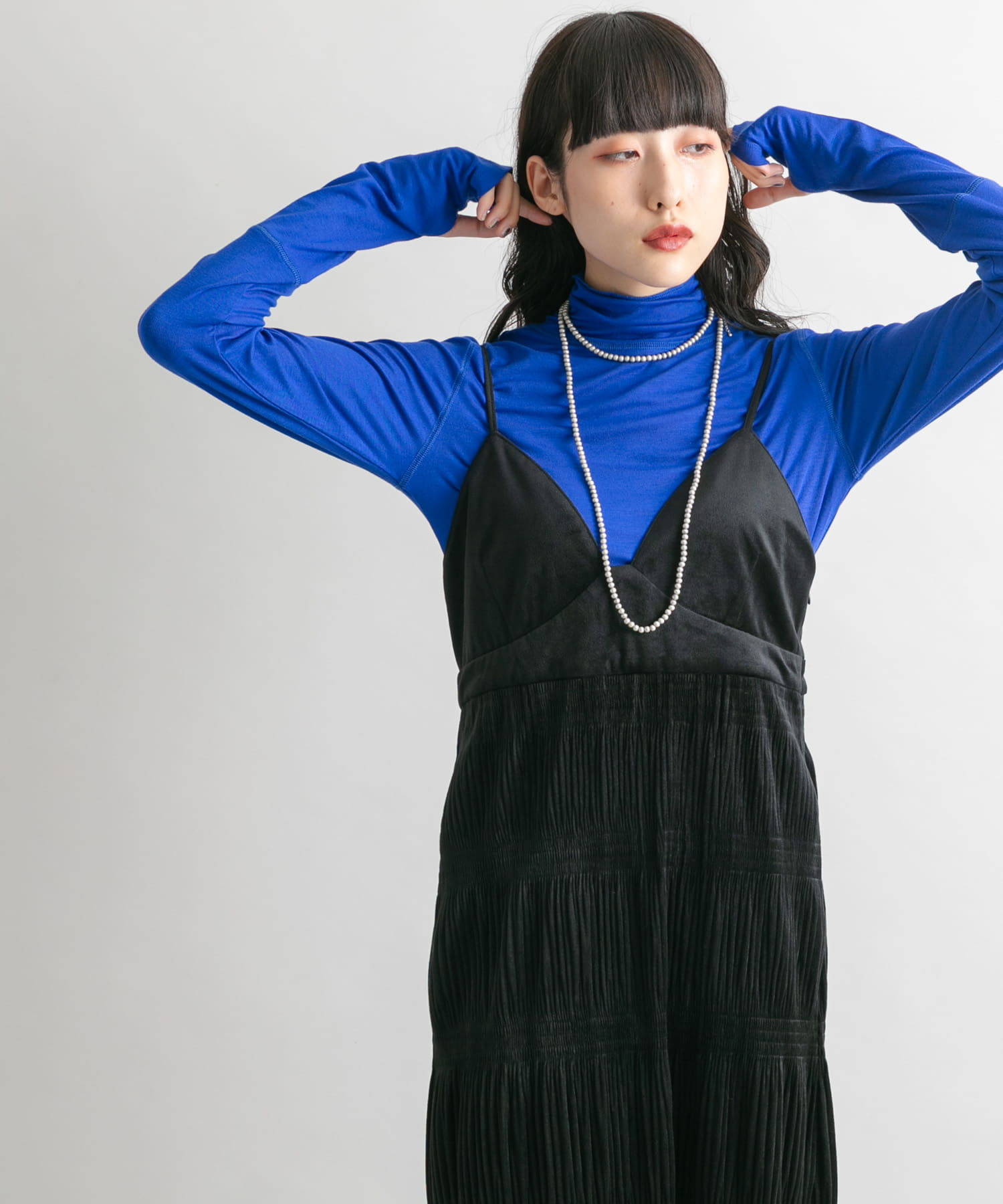 身長：160cm サイズ：one
