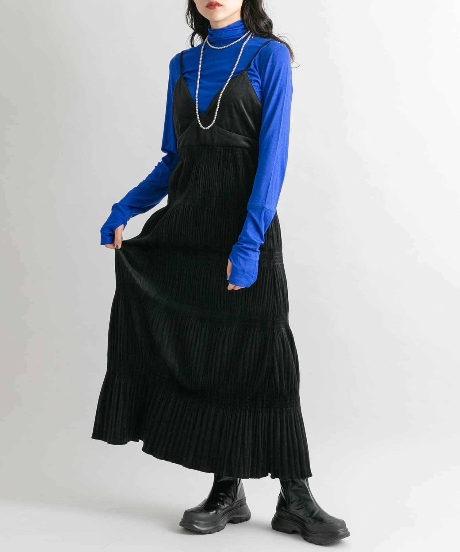 身長：160cm サイズ：one