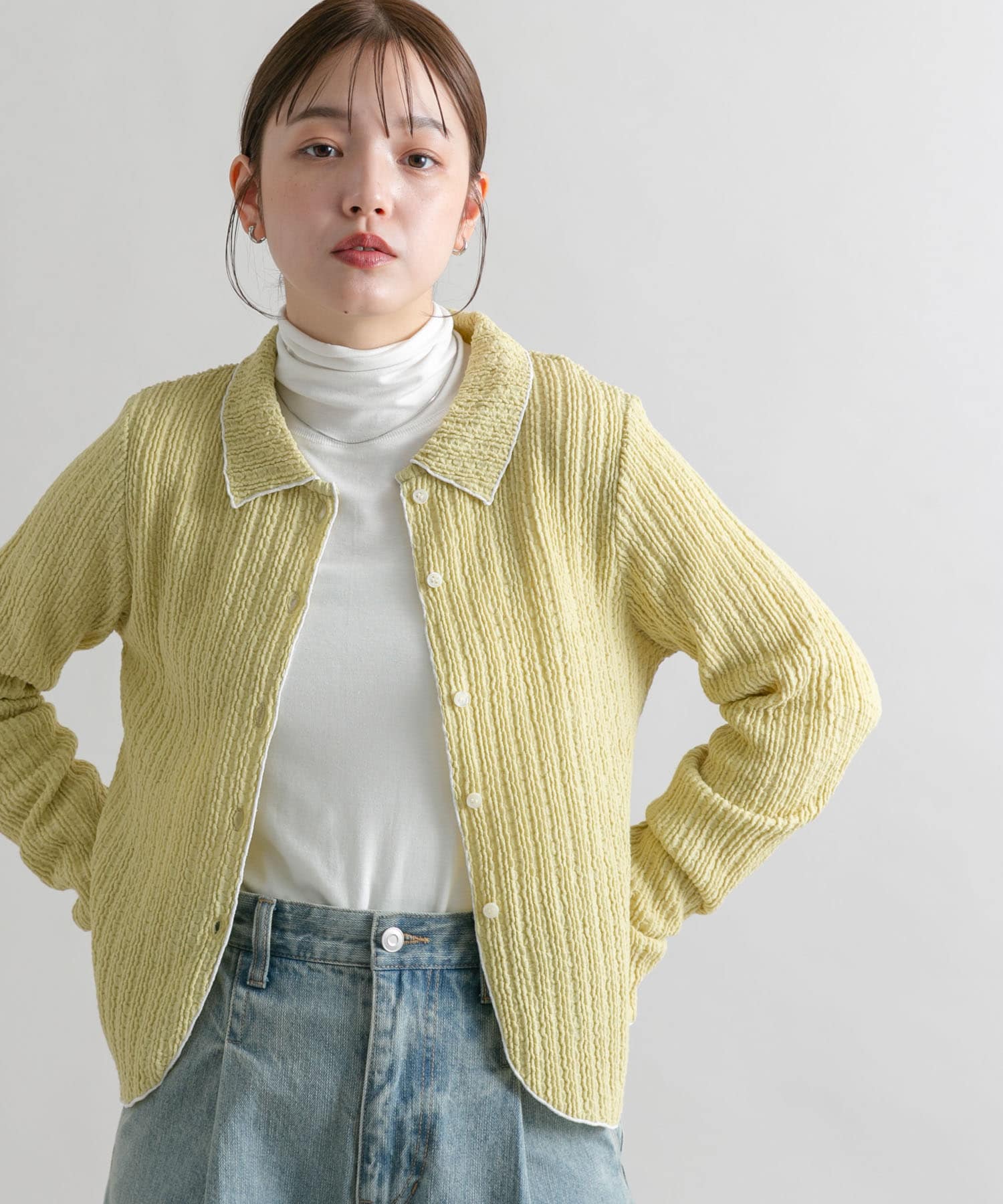 身長：160cm サイズ：one