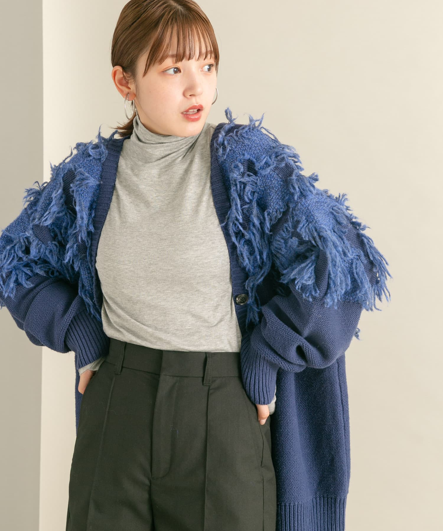 身長：160cm サイズ：one
