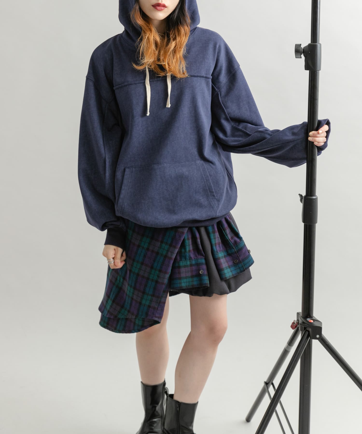 身長：160cm サイズ：one