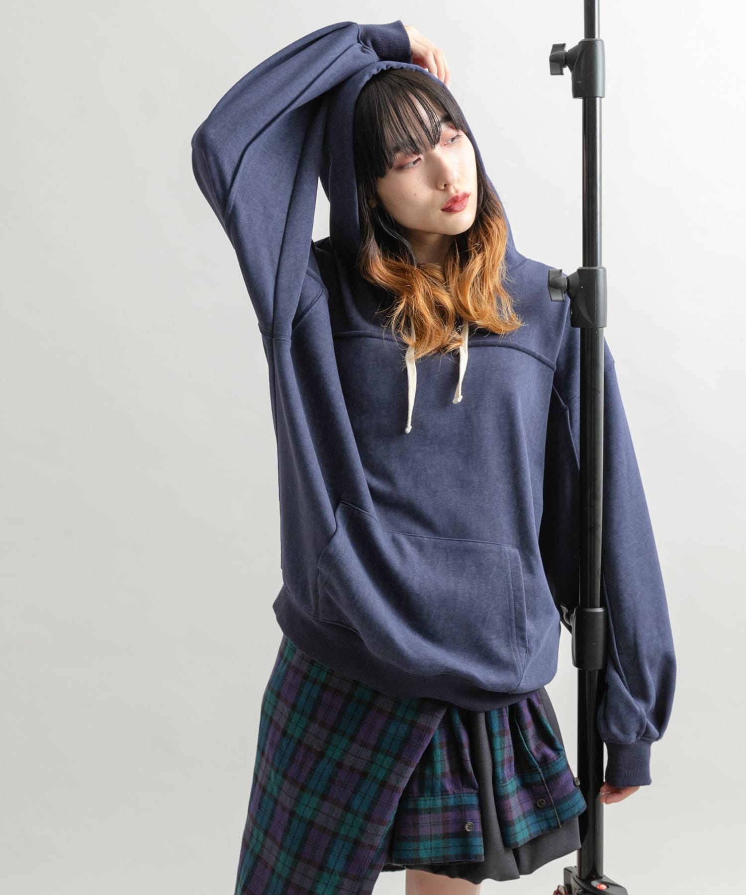 身長：160cm サイズ：one