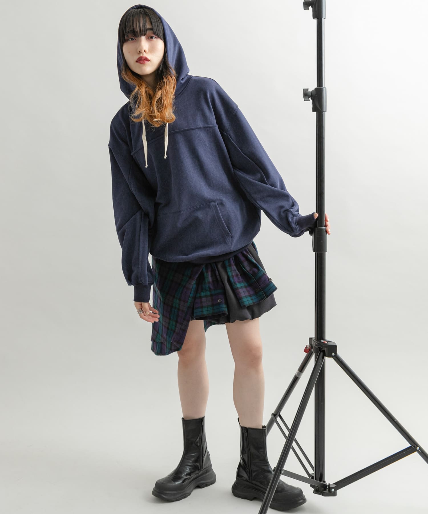 身長：160cm サイズ：one