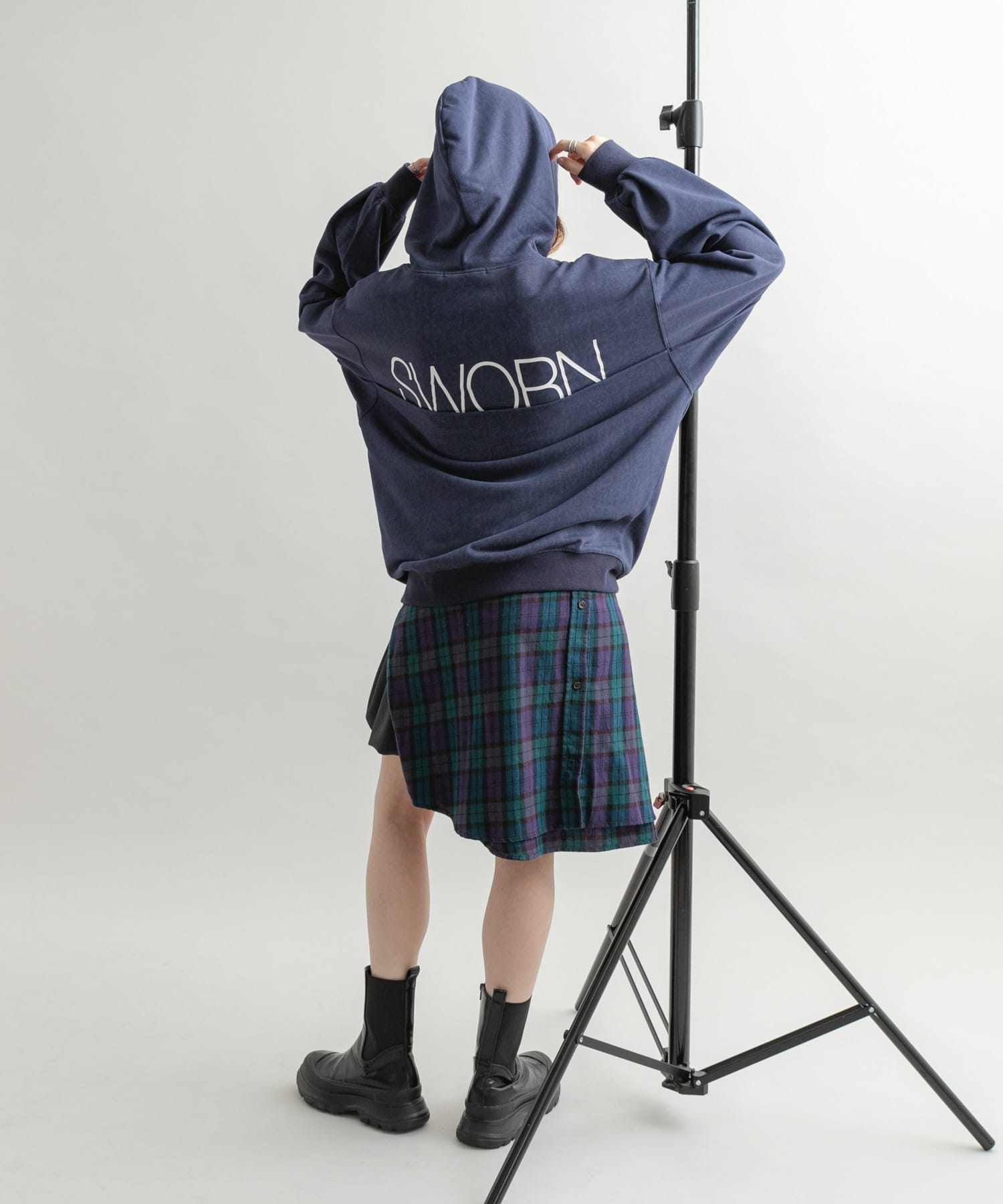 身長：160cm サイズ：one