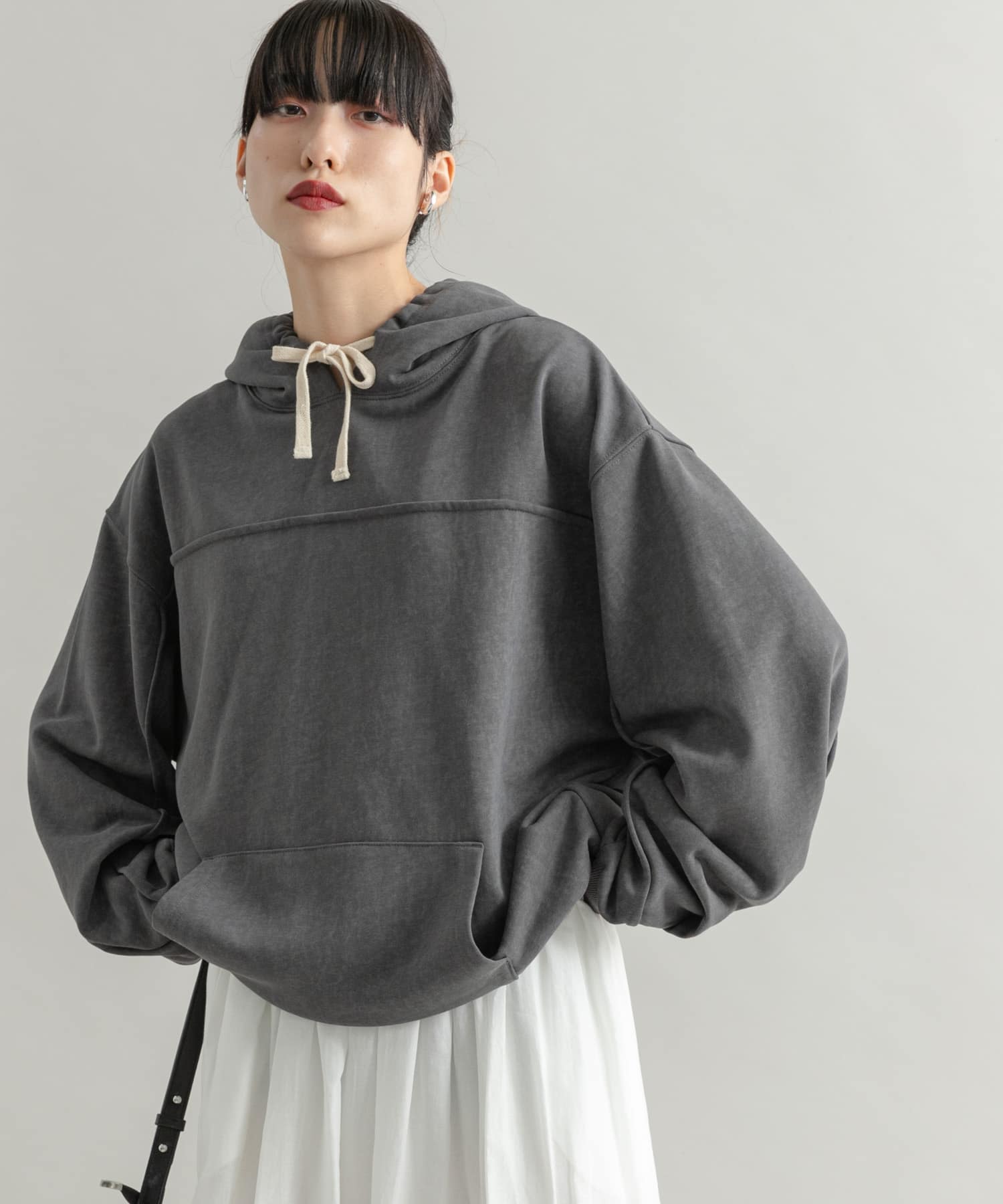 身長：160cm サイズ：one